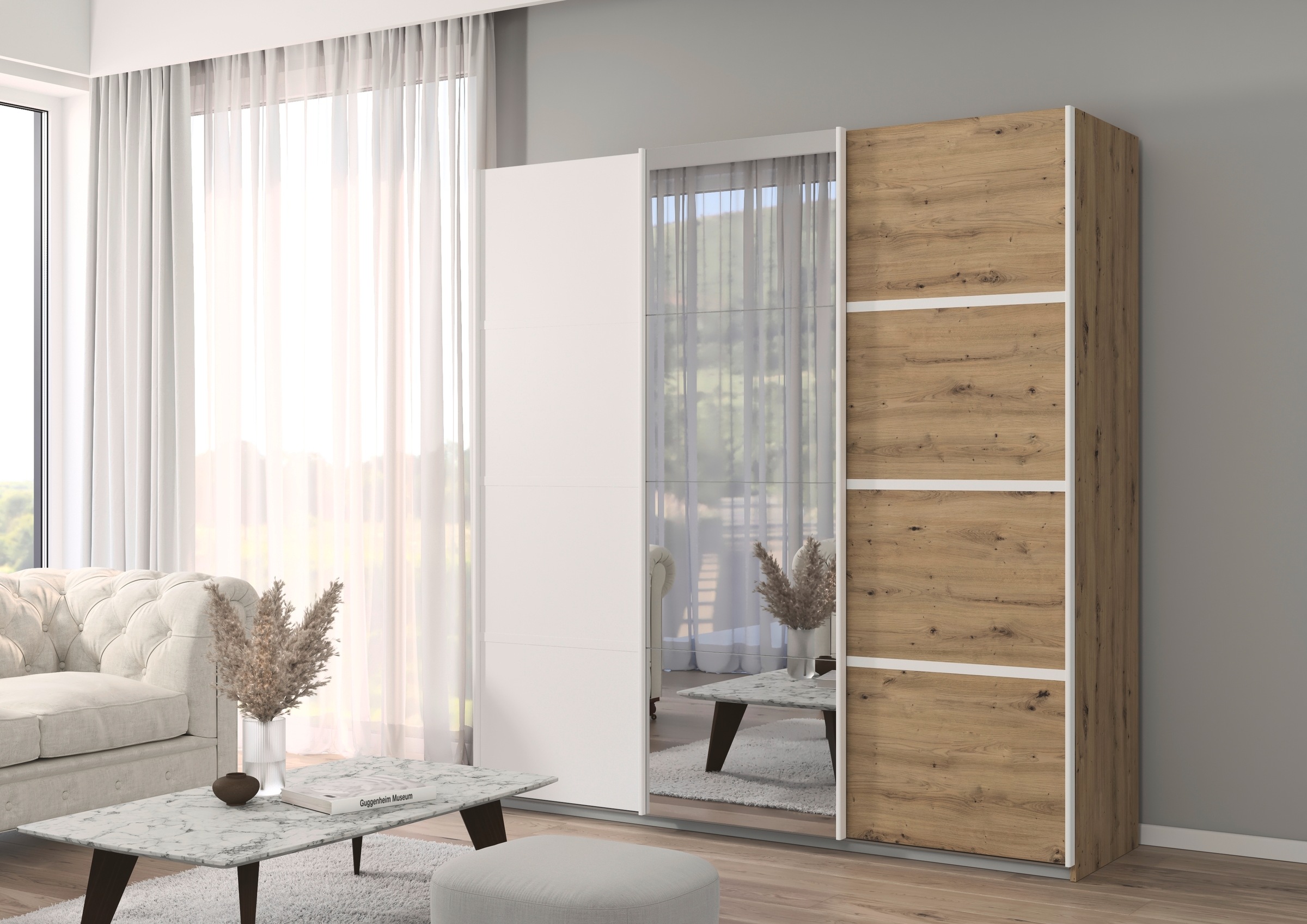 rauch Kleiderschrank "Schwebetürenschrank Garderobe Schrank TOP ANGEBOT Avo günstig online kaufen