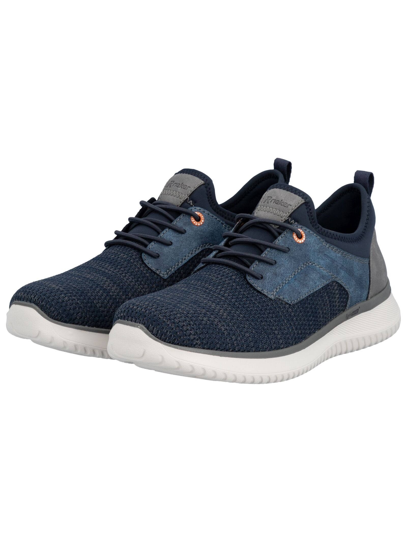 Sneaker RIEKER "Rieker Sneaker Textil", Herren, Gr. 43, blau, Textil, Schuhe Sneaker 6