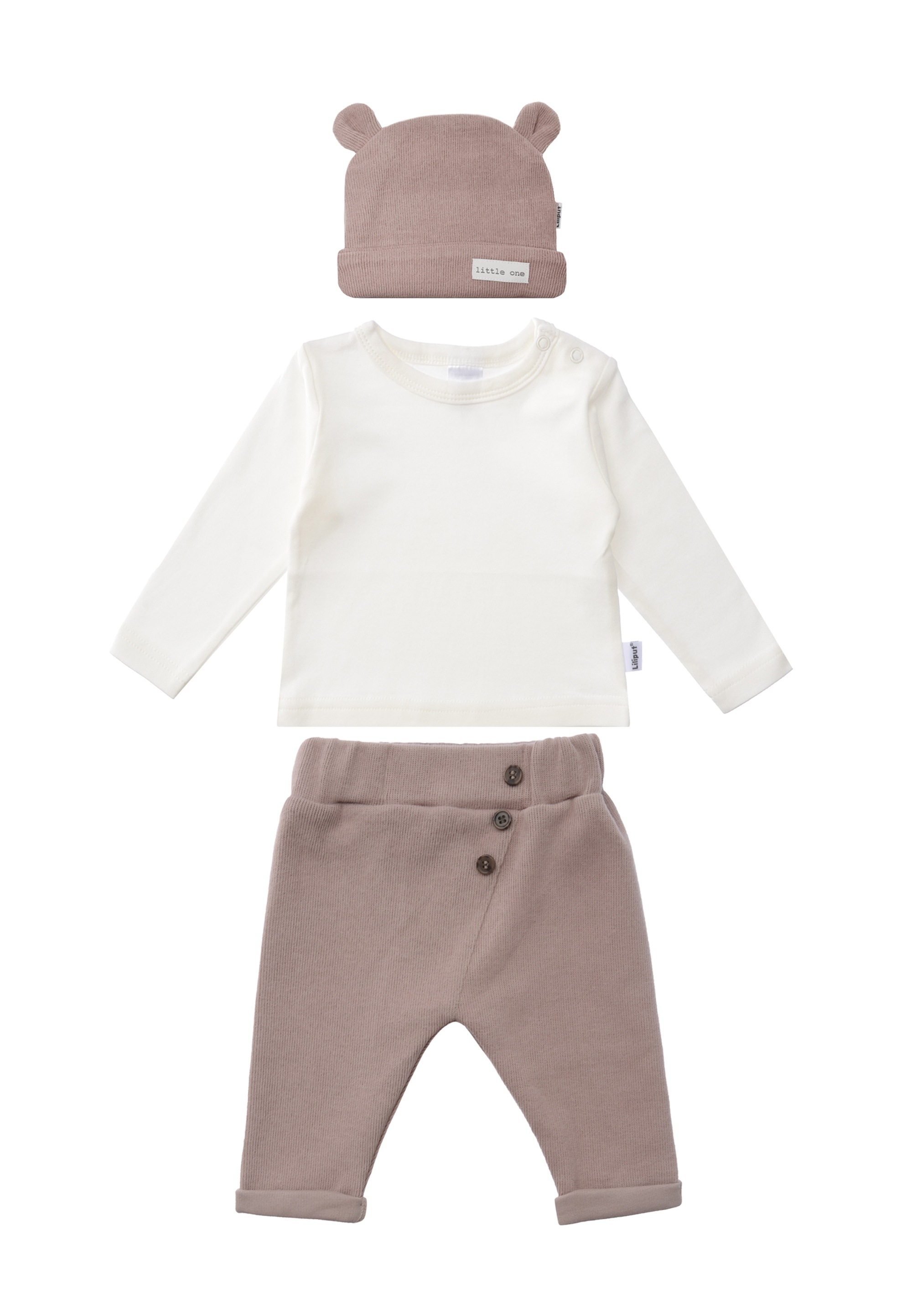 Liliput Sweatanzug 3 Stk. bestehend aus Hose, Mütze und Langarmshirt