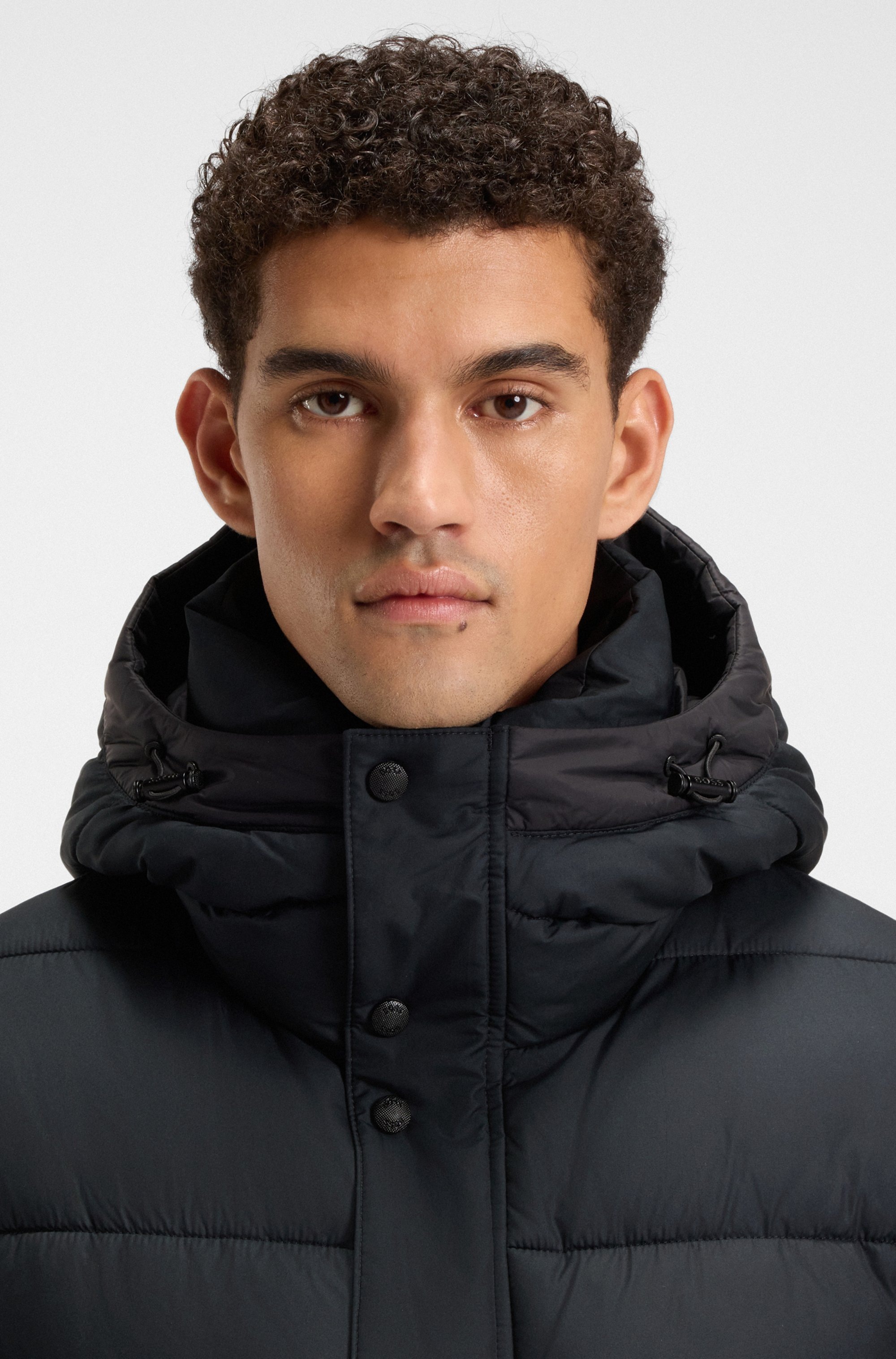 BOSS ORANGE Steppjacke »Omaris«, mit Kapuze, mit Reißverschlusstaschen