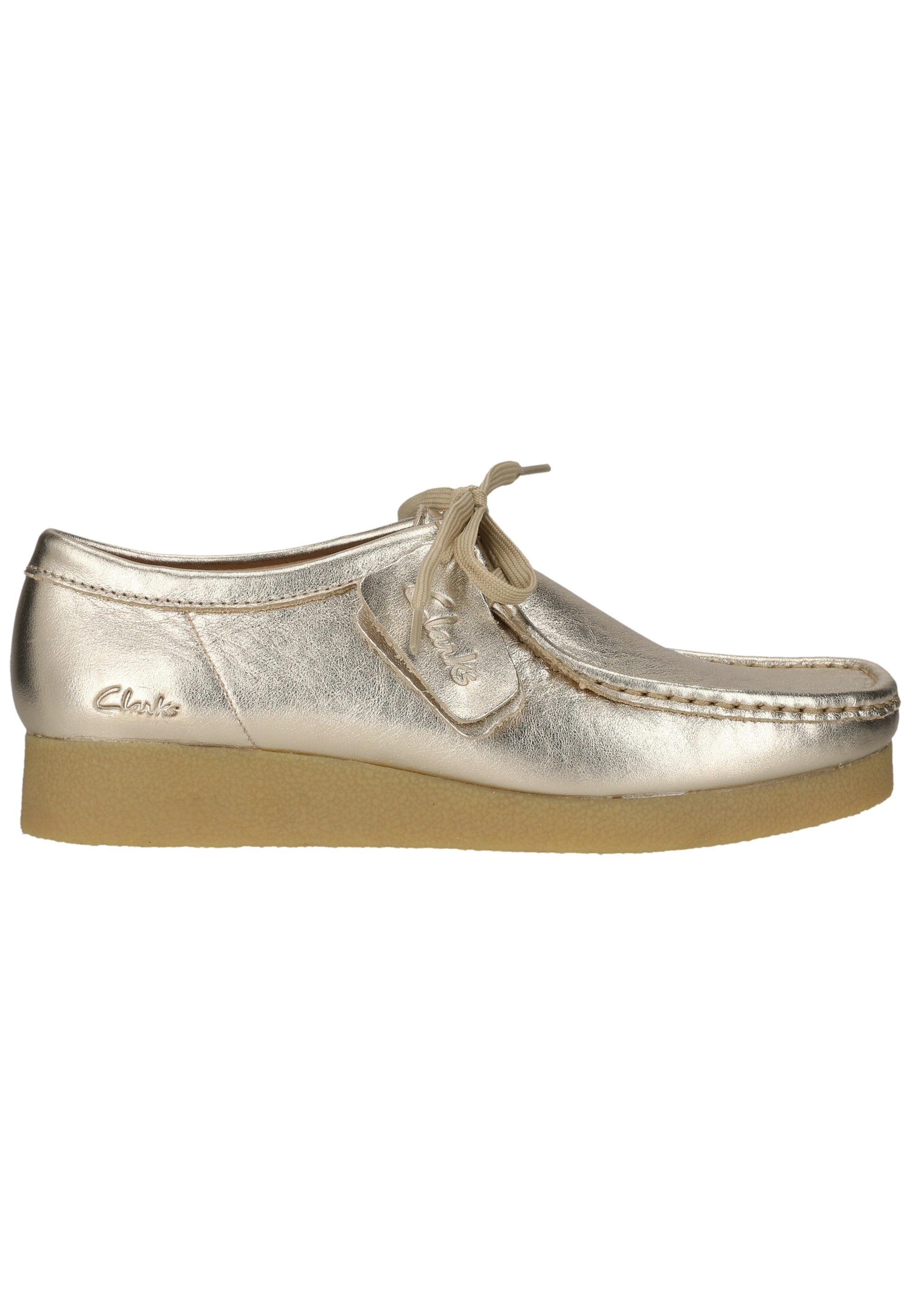 Thumbnail - Clarks Schnürschuh "Wallabee EVO" mit Krepp-Effekt an der Sohle