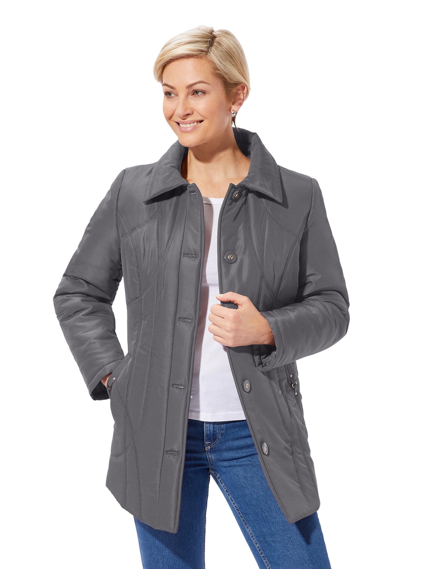 Classic Basics Steppjacke ohne Kapuze