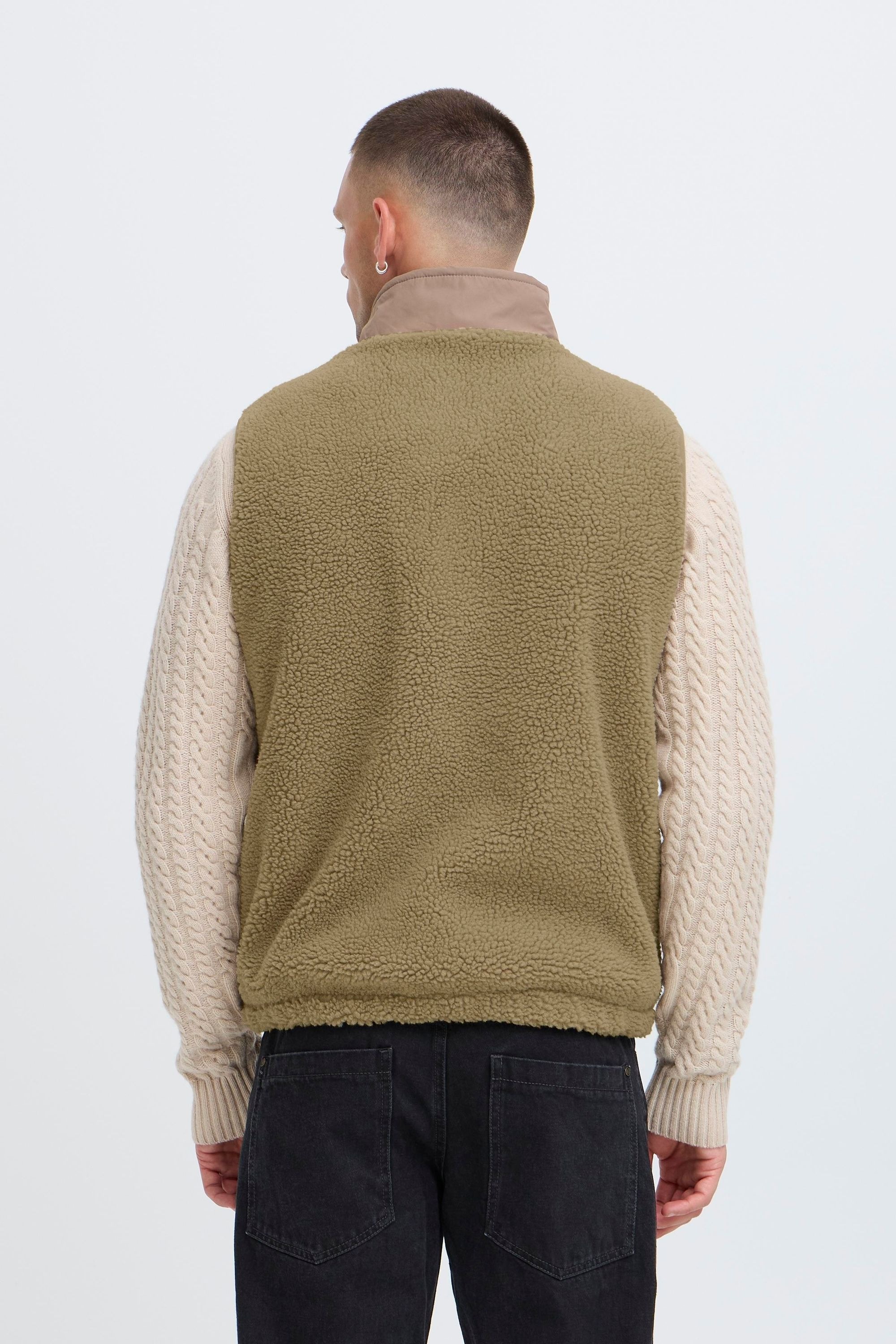 Thumbnail - Blend Plüschweste "BHTorte" Kuschelige Teddy-Weste mit Taschen