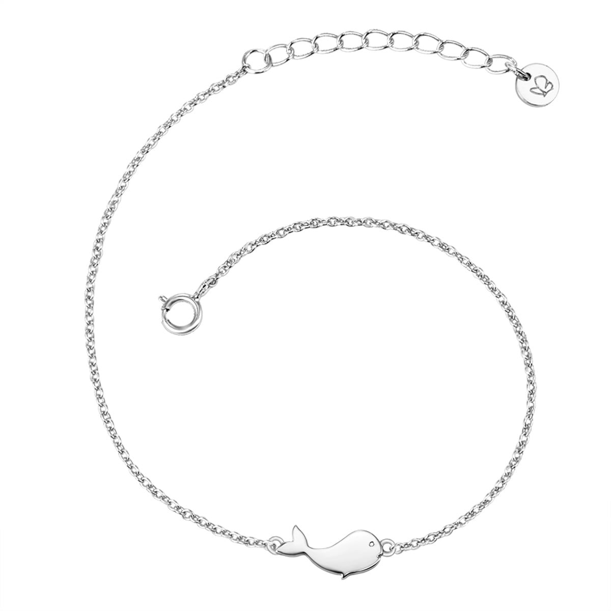 Damen Gliederarmband "A1319", Silber 925 (Sterlingsilber)silber, GLANZSTÜCKE MÜNCHEN, Silber 925 (Sterlingsilber), Armbänder, aus Sterling Silber