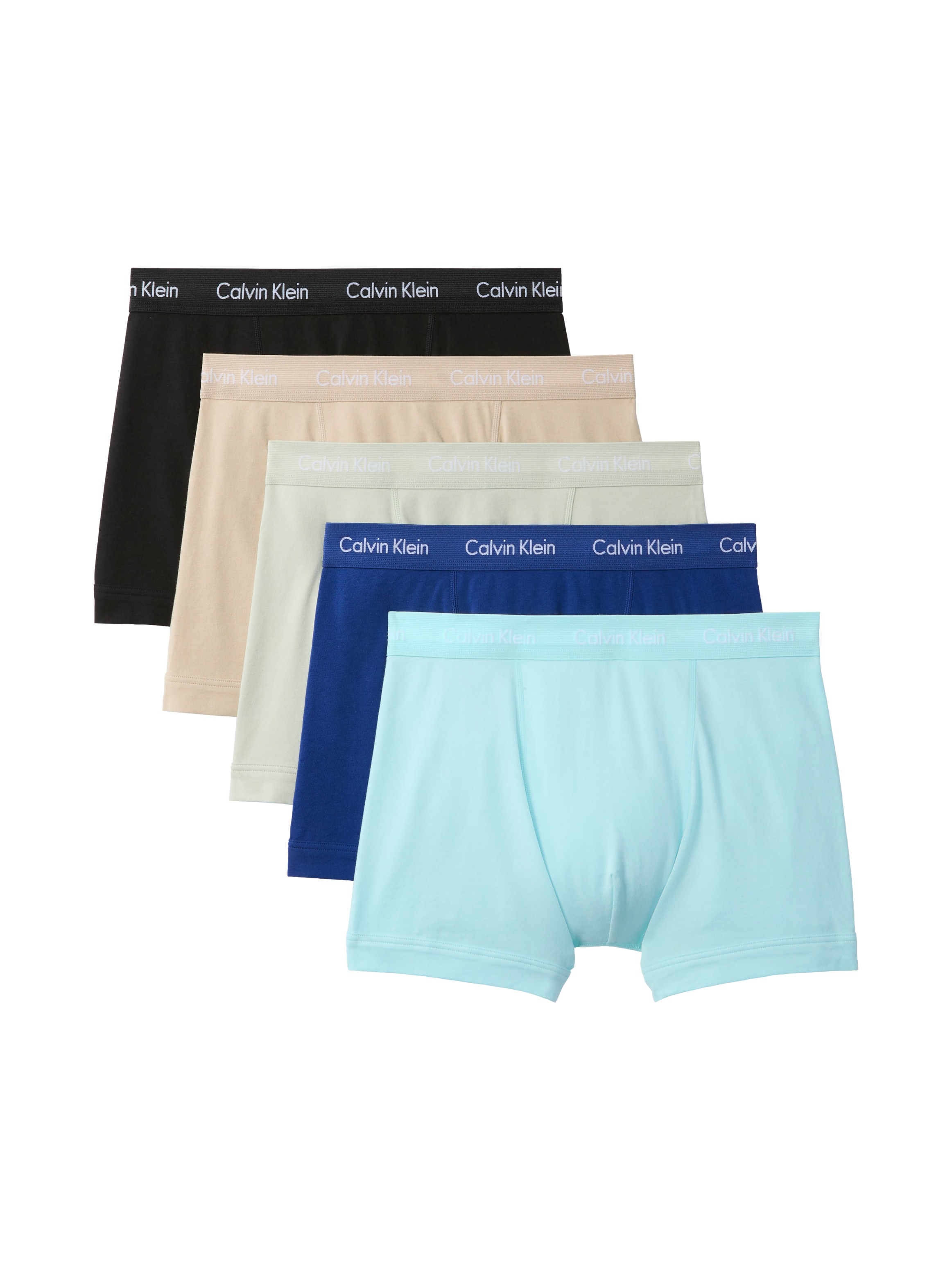 Calvin Klein Underwear Trunk "TRUNK 5PK" Packung, 5er-Pack, 5 Stk. mit Logo-Elastikbund