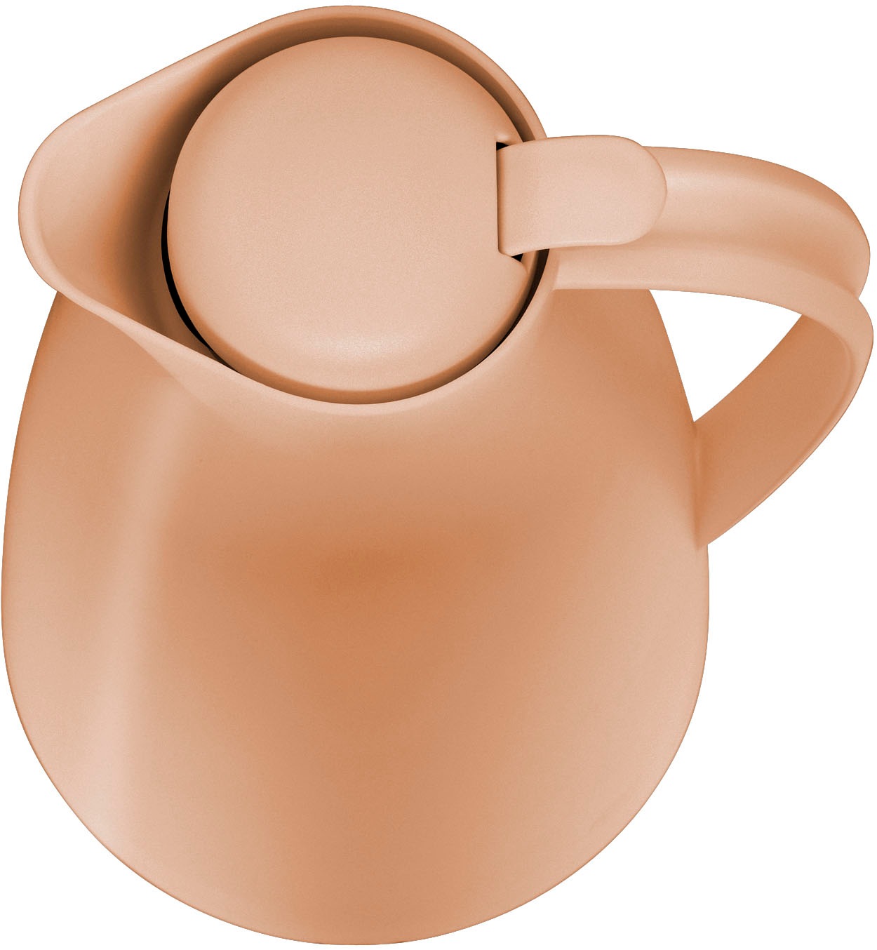 Alfi Isolierkanne »ECO, mit Hartglaseinsatz« 1 l 1 Stk. tlg. 12h heiß & 24h kalt, Drehverschluss mit bequemem Druckknopf