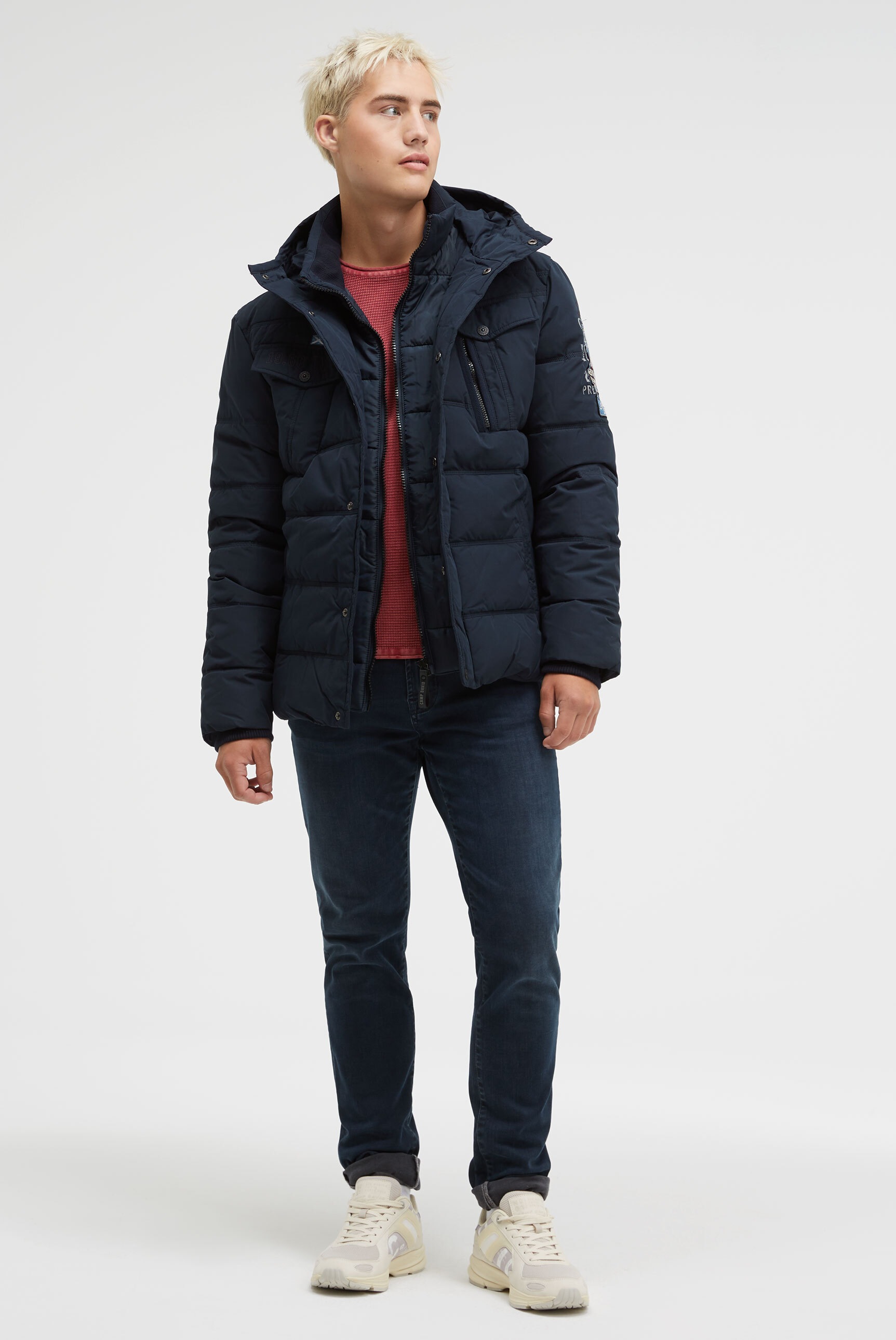 Thumbnail - CAMP DAVID Winterjacke mit Kapuze mit wasserabweisender Funktion