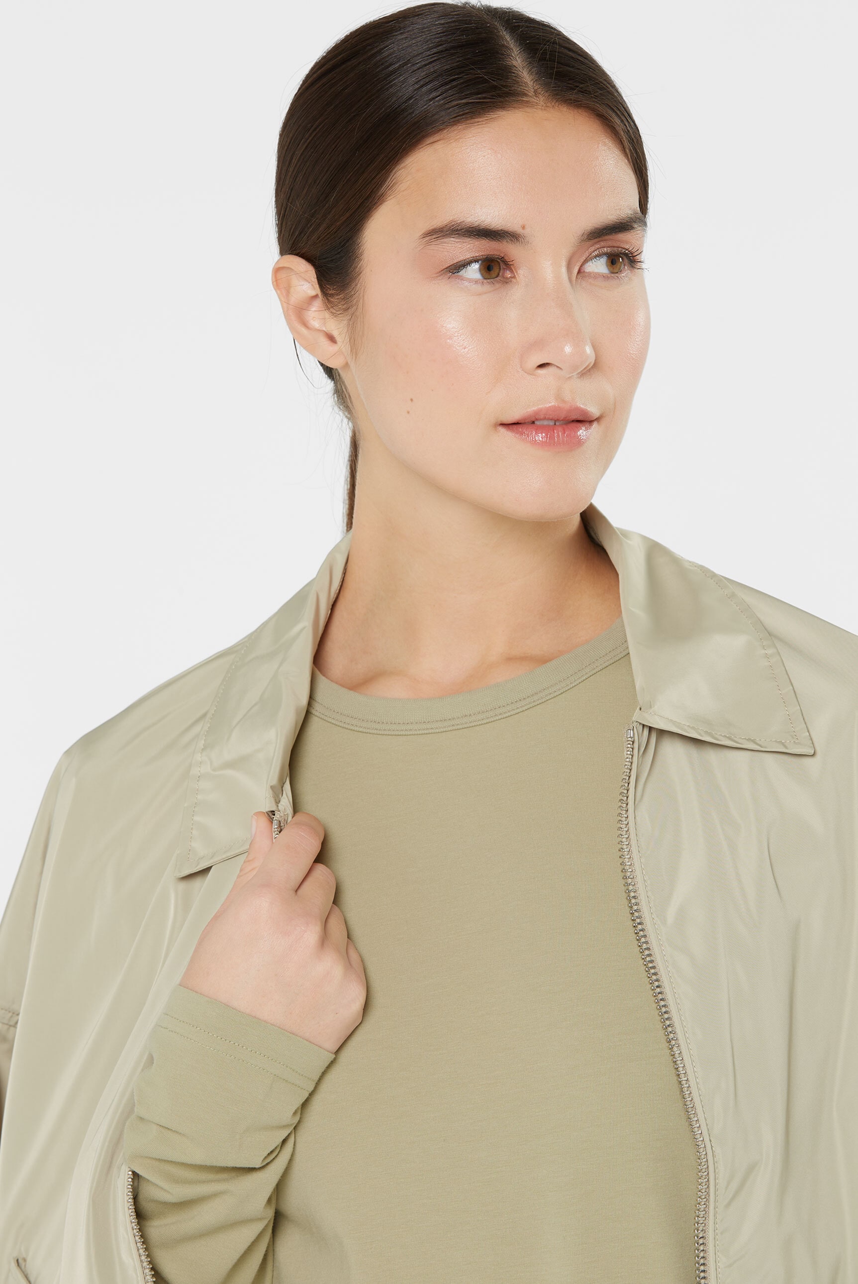 SENSES.THE LABEL Rundhalsshirt mit Baumwolle