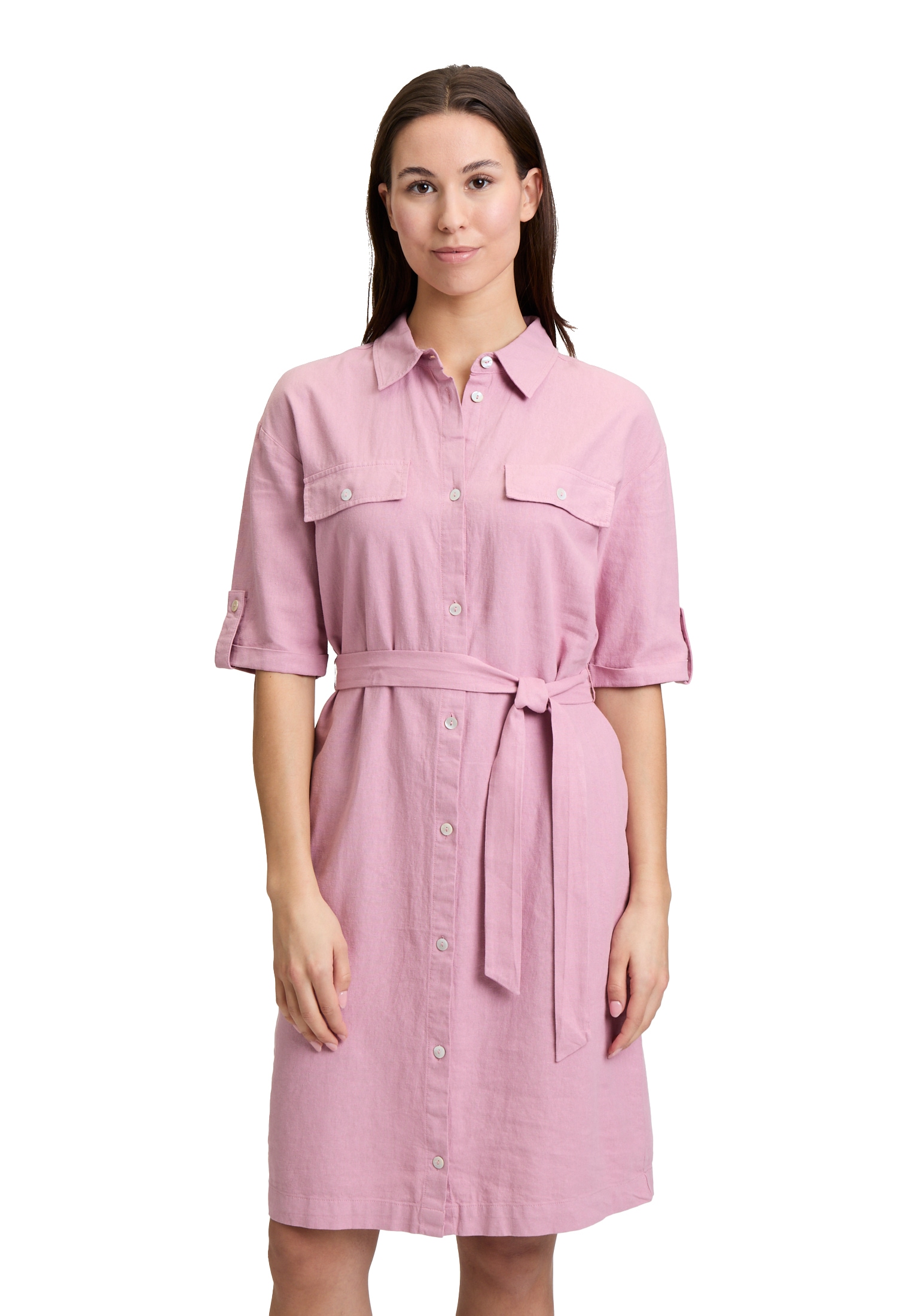 Cartoon Sommerkleid "Cartoon Damen Freizeitkleid mit Gürtel", Material günstig online kaufen