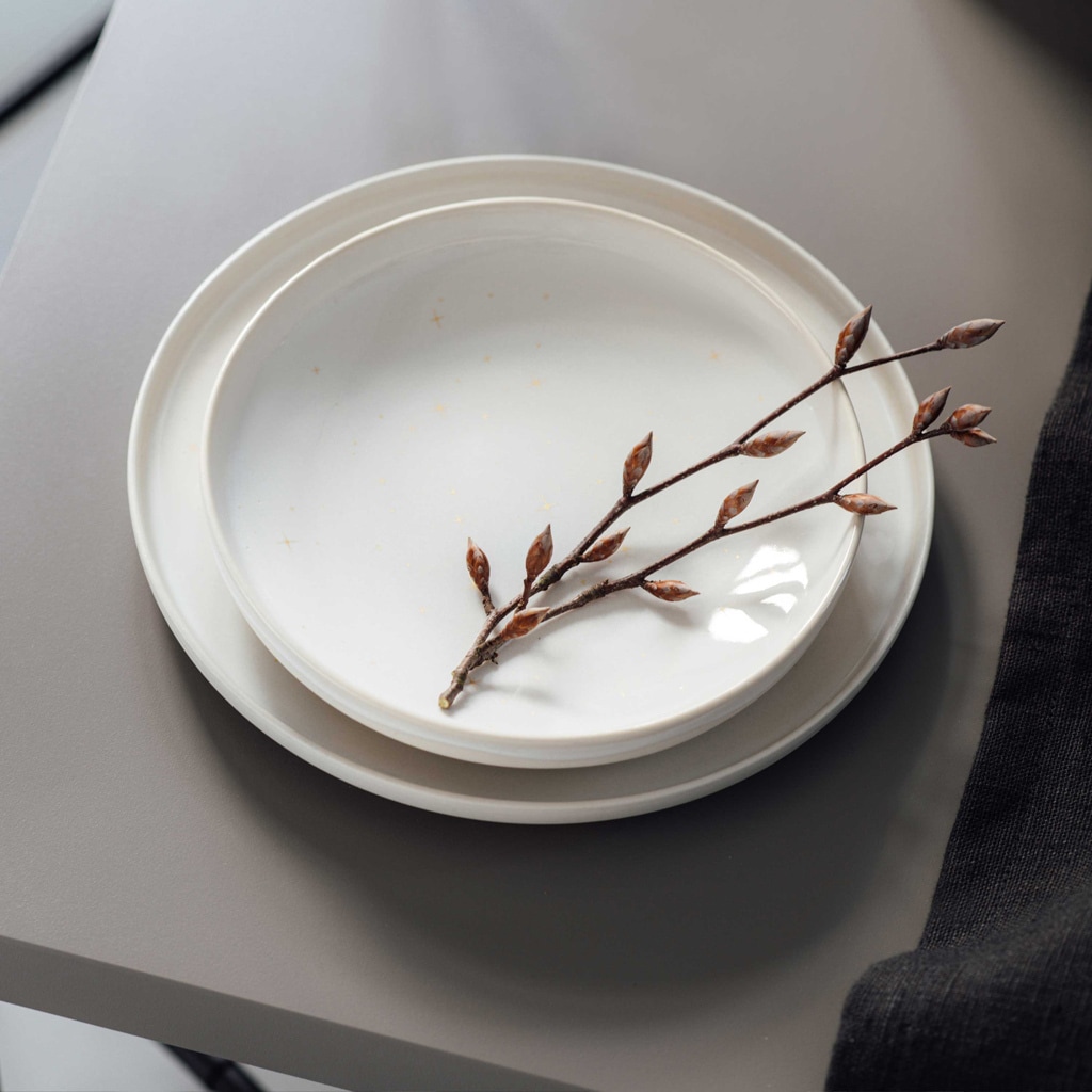 like. by Villeroy & Boch Speiseteller »Speiseteller Winter Glow ø 27,3 cm 6er Set beige«