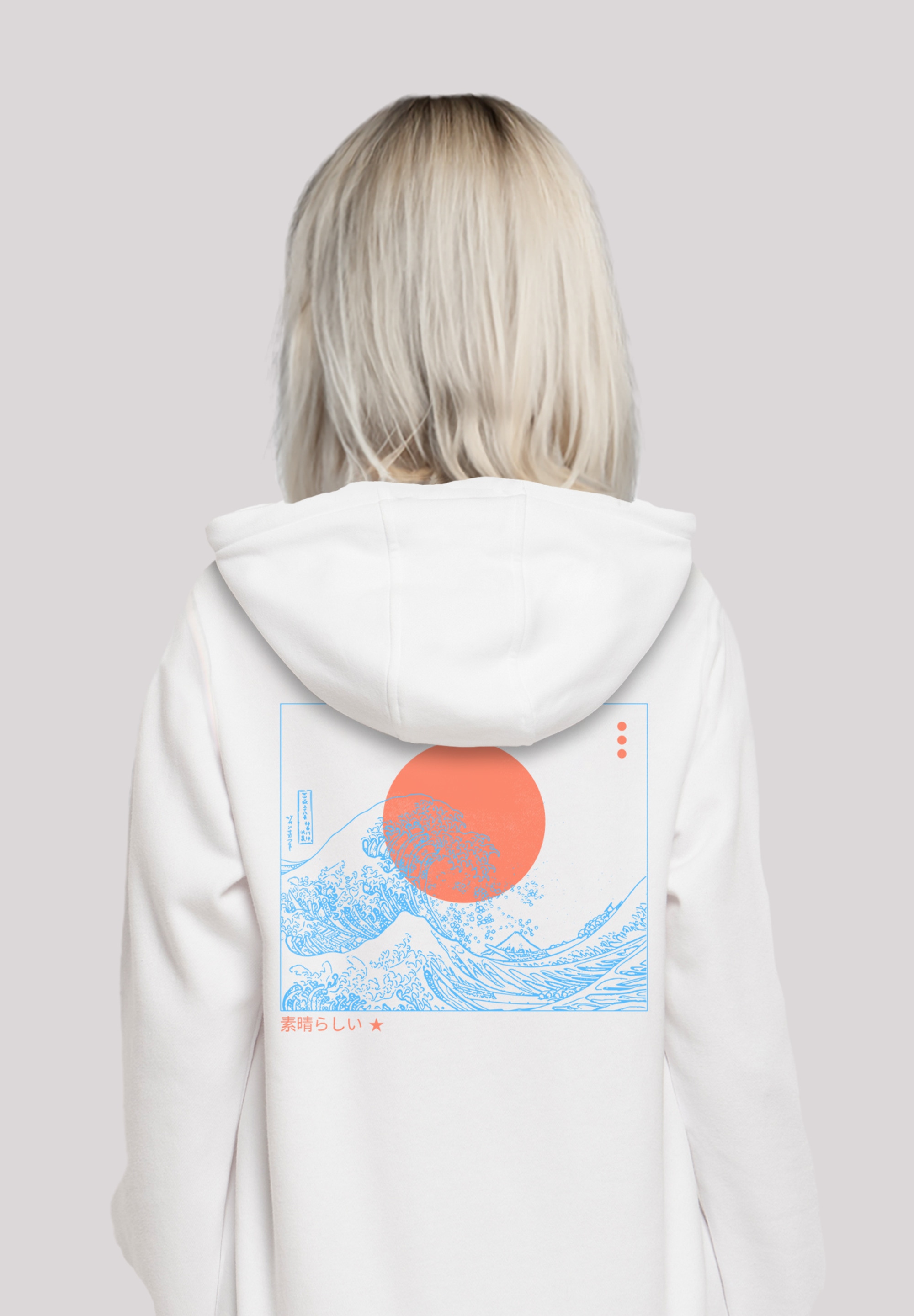 Japan«, Hoodie, Welle | Warm, F4NT4STIC »Kanagawa kaufen BAUR Bequem Kapuzenpullover