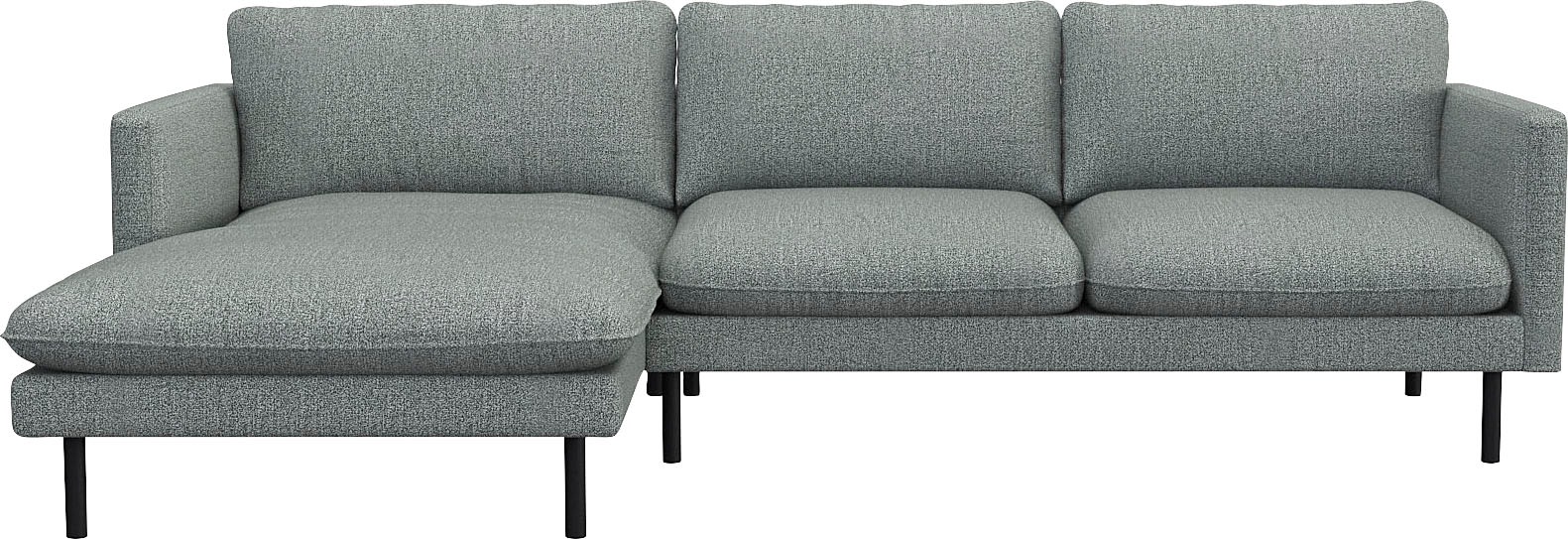 FLEXLUX Ecksofa "Bolzano, elegant und bequem, L-Form", Sitzaufbau mit Kalts günstig online kaufen