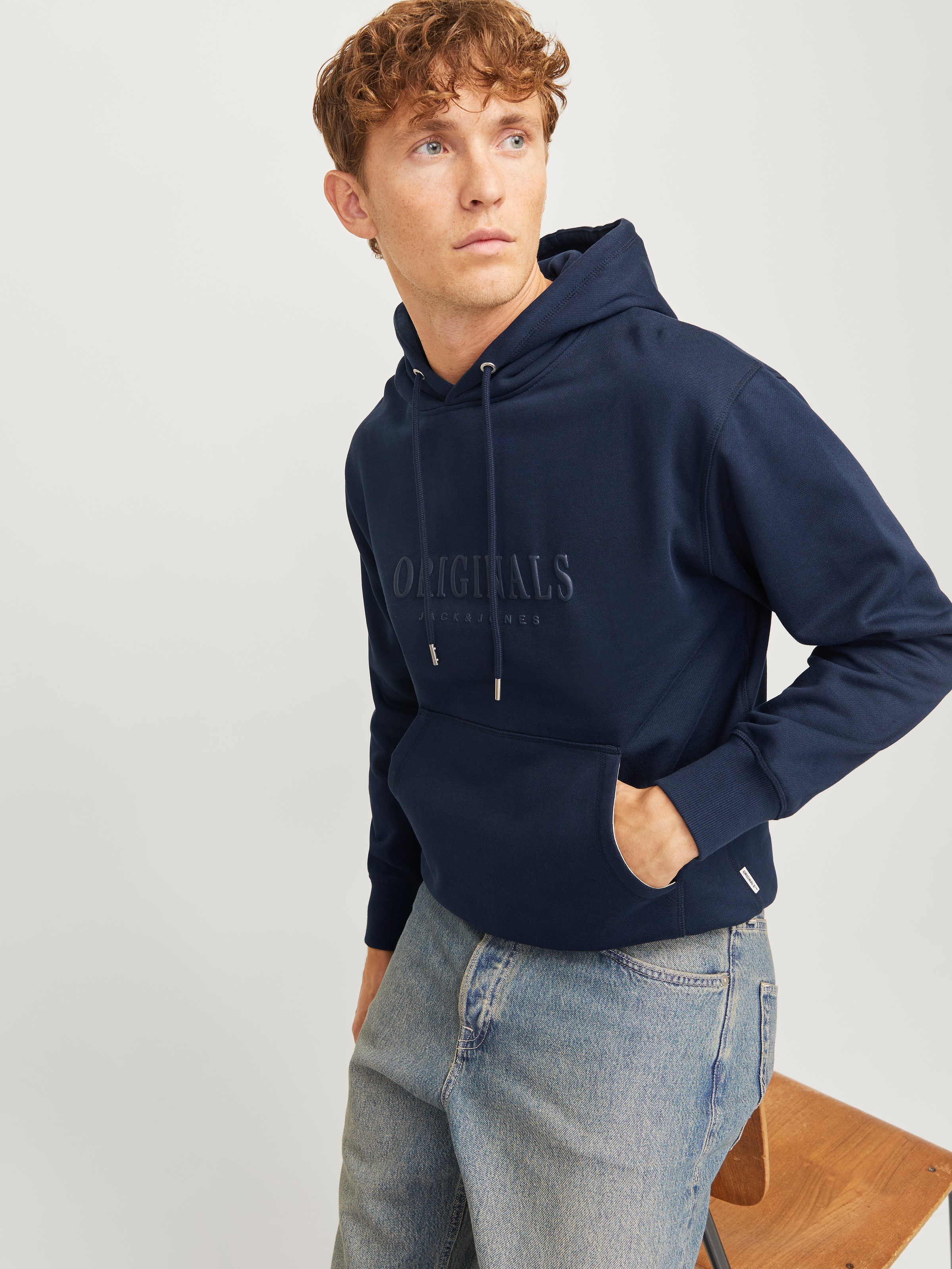 Jack & Jones Herren Hoodie Kapuzenpullover JORFREDERIKSBERG- Regular Fit günstig online kaufen