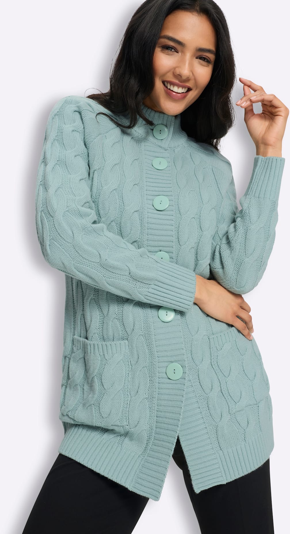 Classic Basics Strickjacke