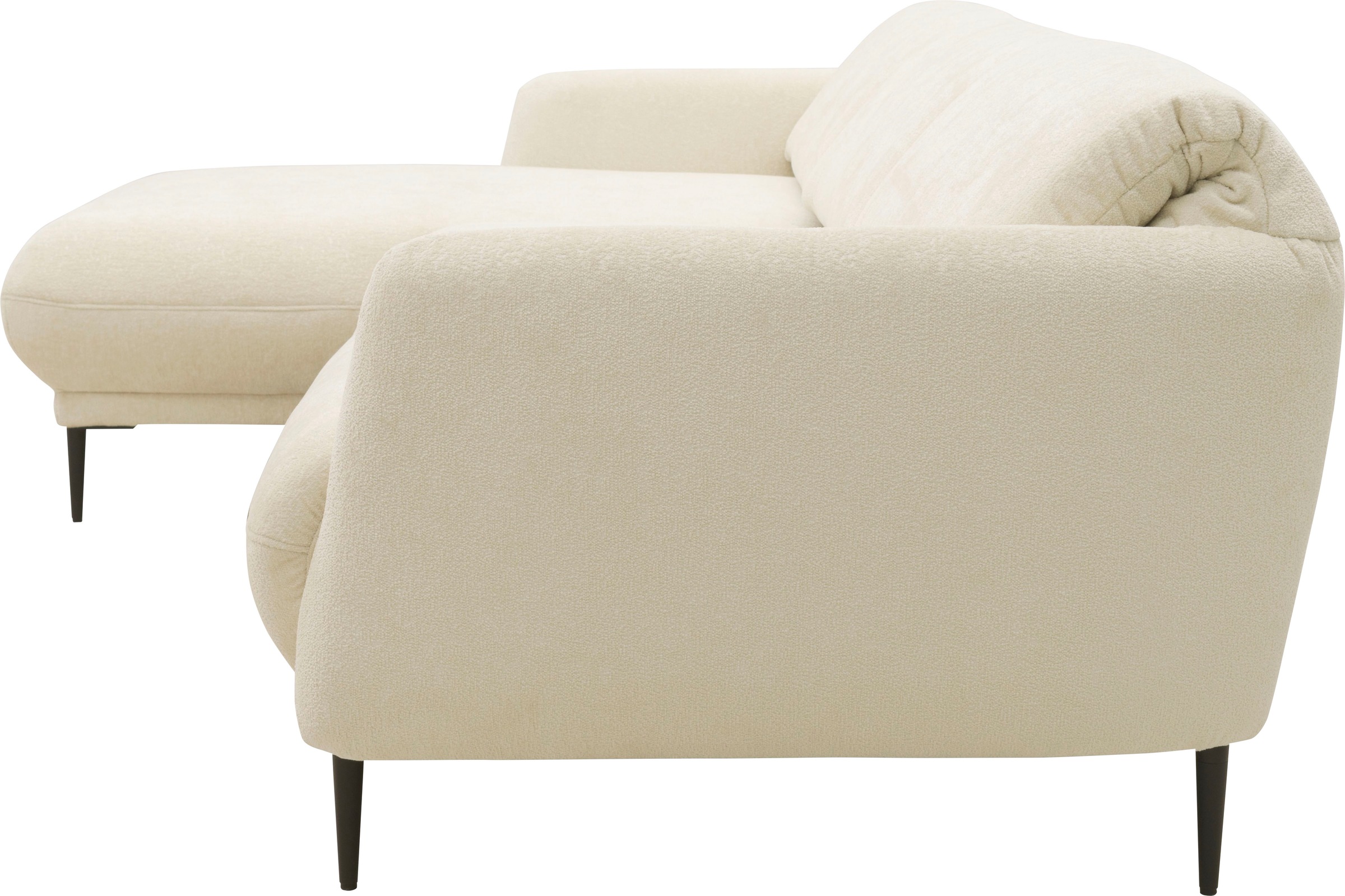 andas Ecksofa »Skovsende Sitzbreite 245 cm, Rückenlehne stufenlos hochklappbar für«, individuellen Sitzkomfort Kopfteilverstellung, L-Form