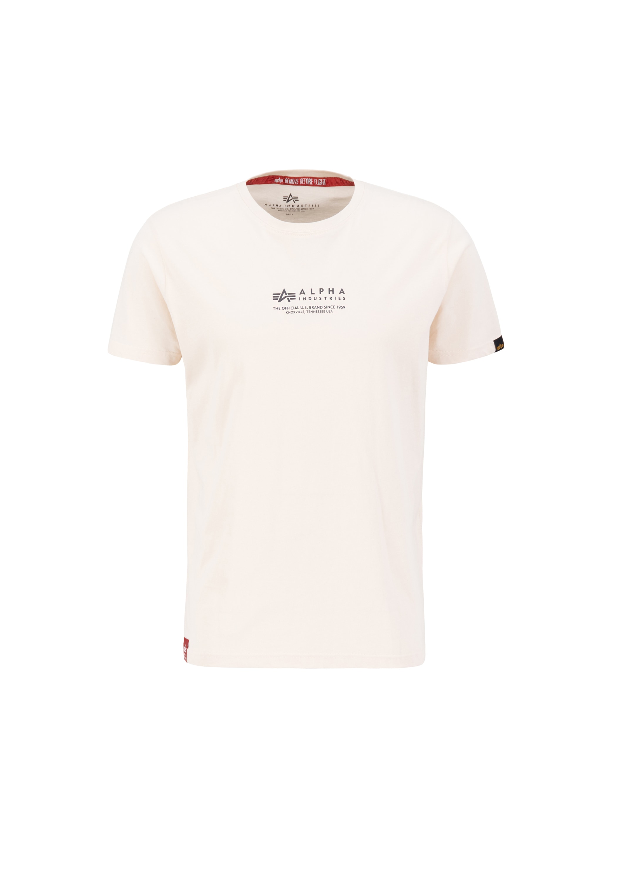 Alpha Industries T-Shirt "Alpha Industries Men - T-Shirts Alpha Wording T" günstig online kaufen