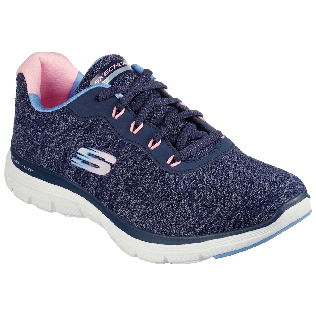 Skechers Sneaker »FLEX APEEAL 4.0 FRESH MOVE«, mit Air Cooled Memory Foam, Freizeitschuh, Halbschuh, Schnürschuh