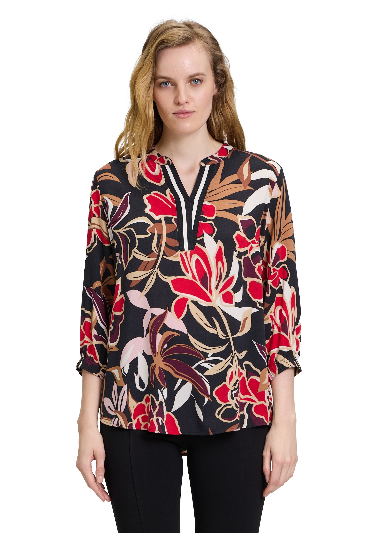 Betty Barclay Longbluse "Betty Barclay Longbluse mit Stehkragen"