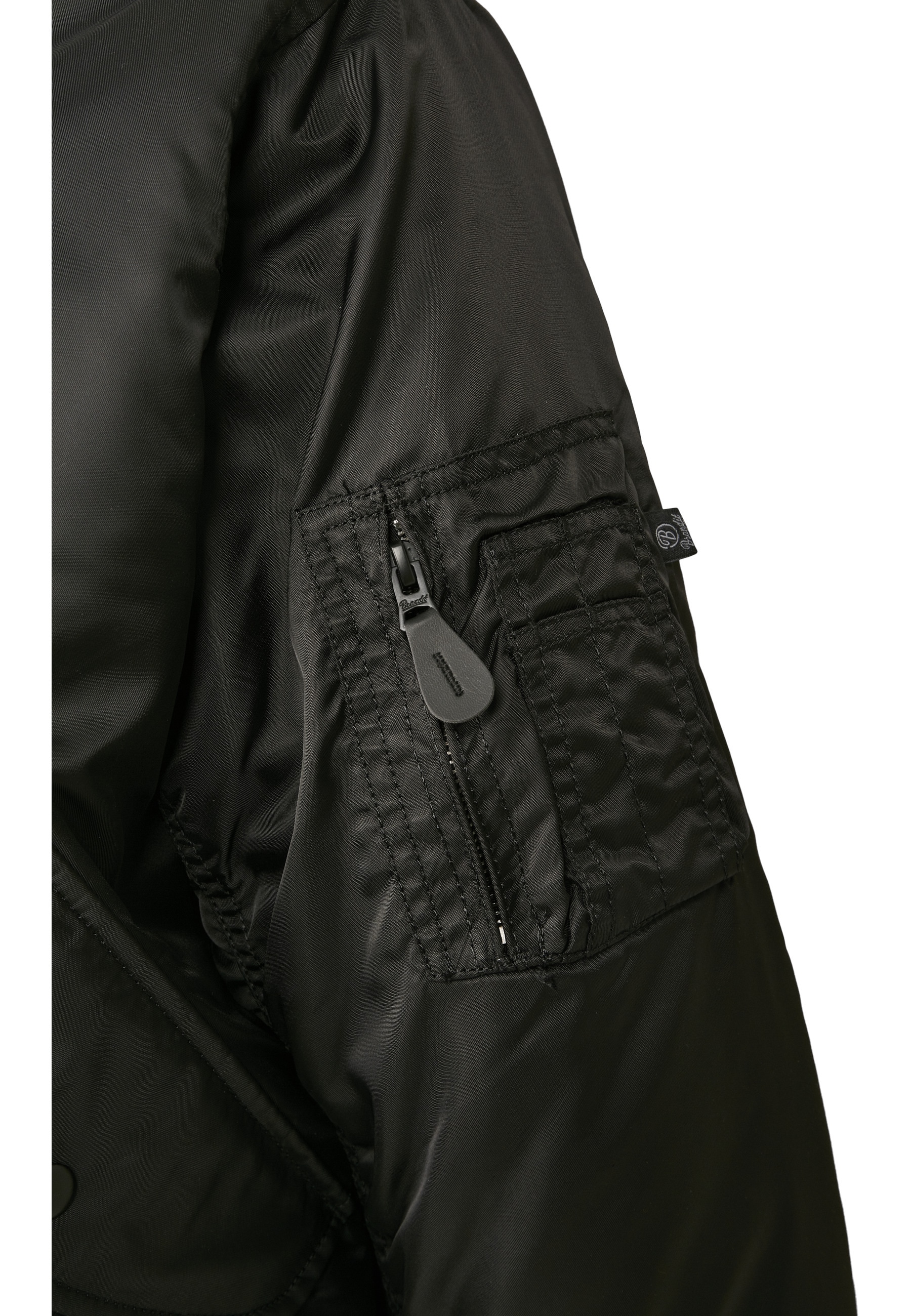 Brandit Anorak »Brandit Herren Hooded MA1 Bomber Jacket« 1 Stk. tlg. mit Kapuze