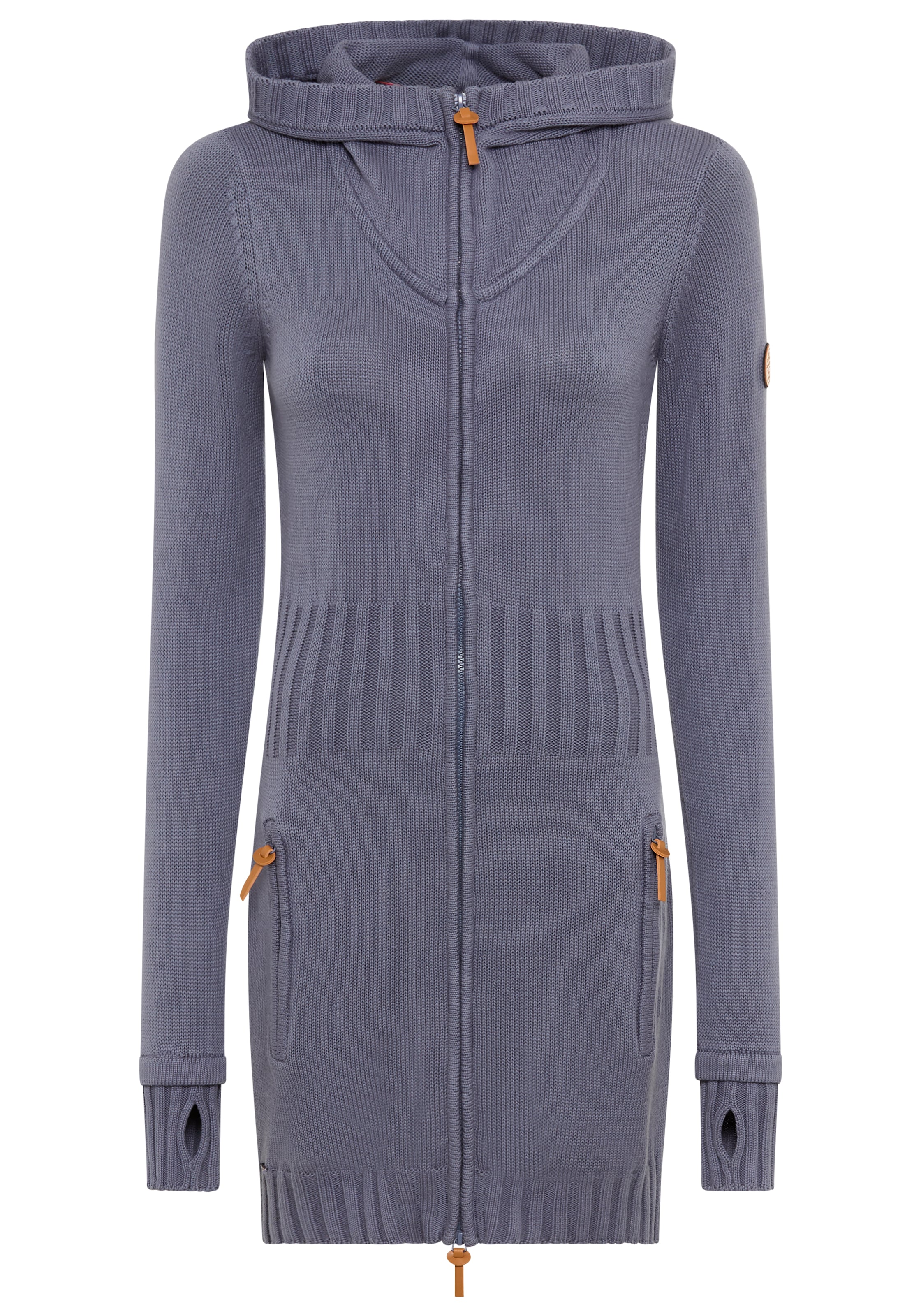 KangaROOS Kapuzenstrickjacke, in schmeichelnder Longform