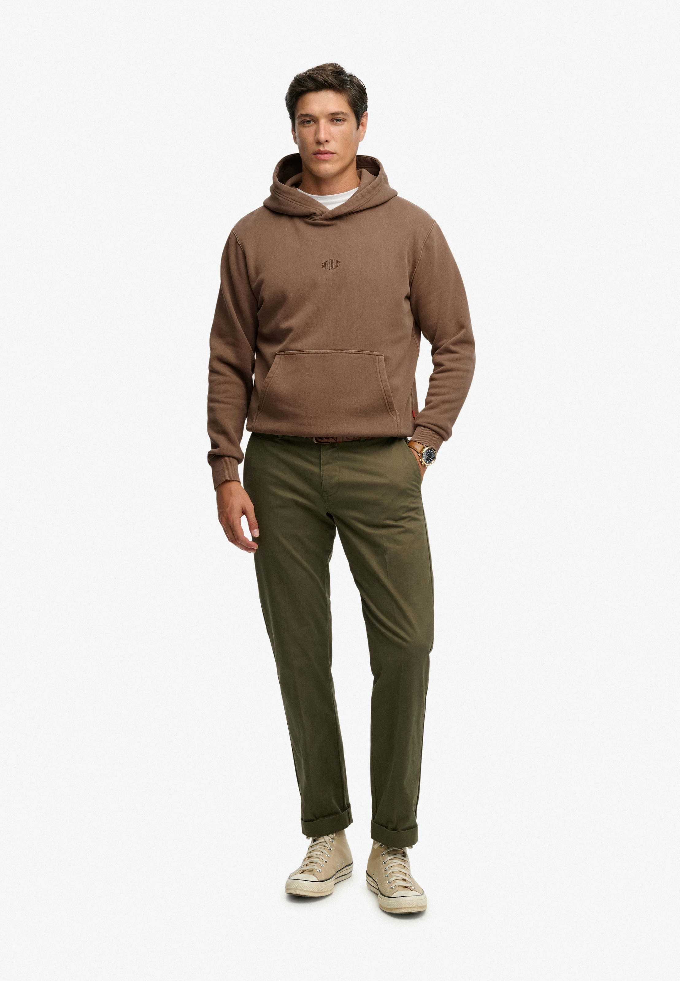 Superdry Kapuzensweatshirt »MICRO LOGO HOOD«, mit Micro-Marken-Logo
