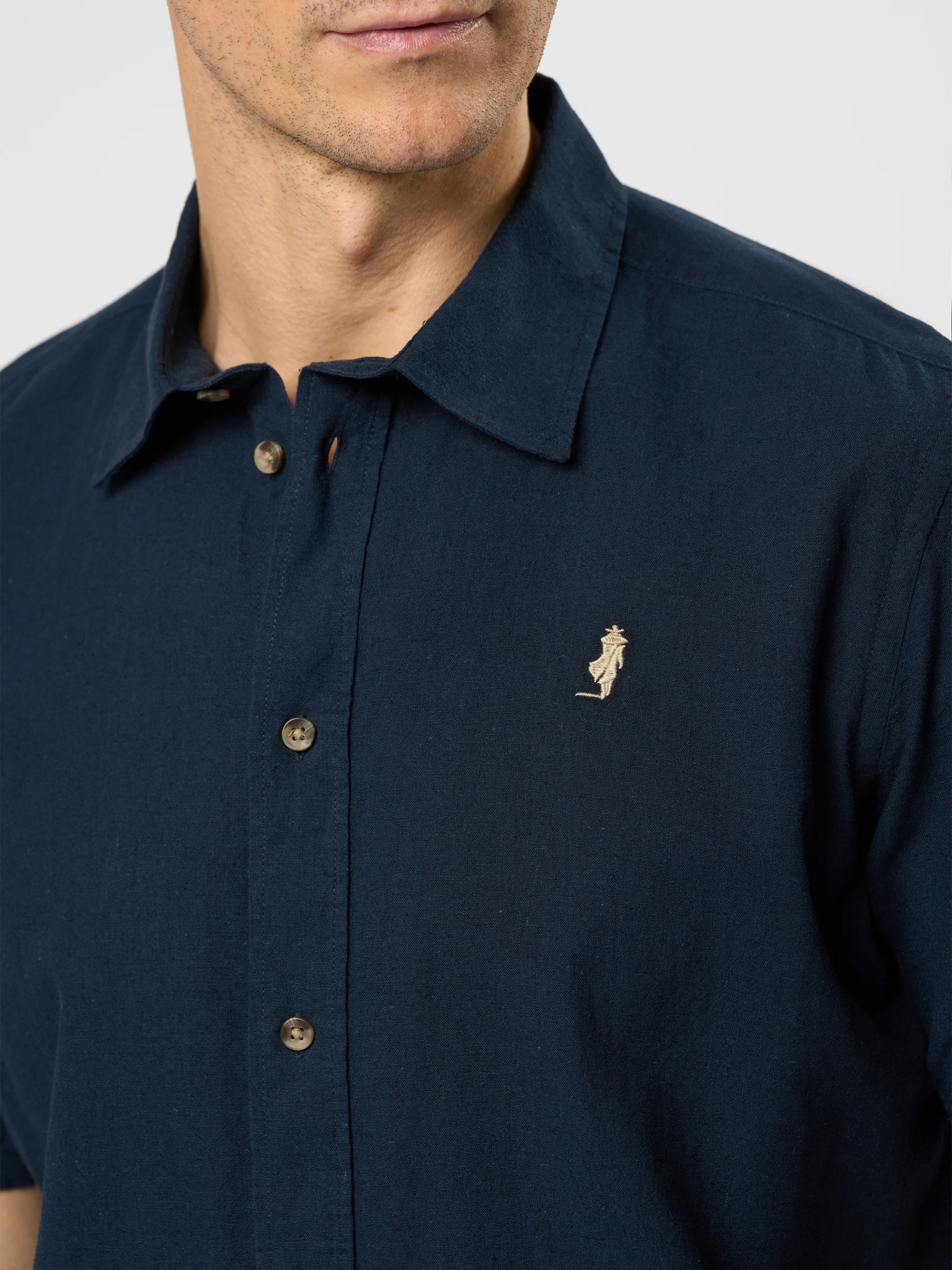 MCS Langarmhemd »MCS shirt Fort Worth«