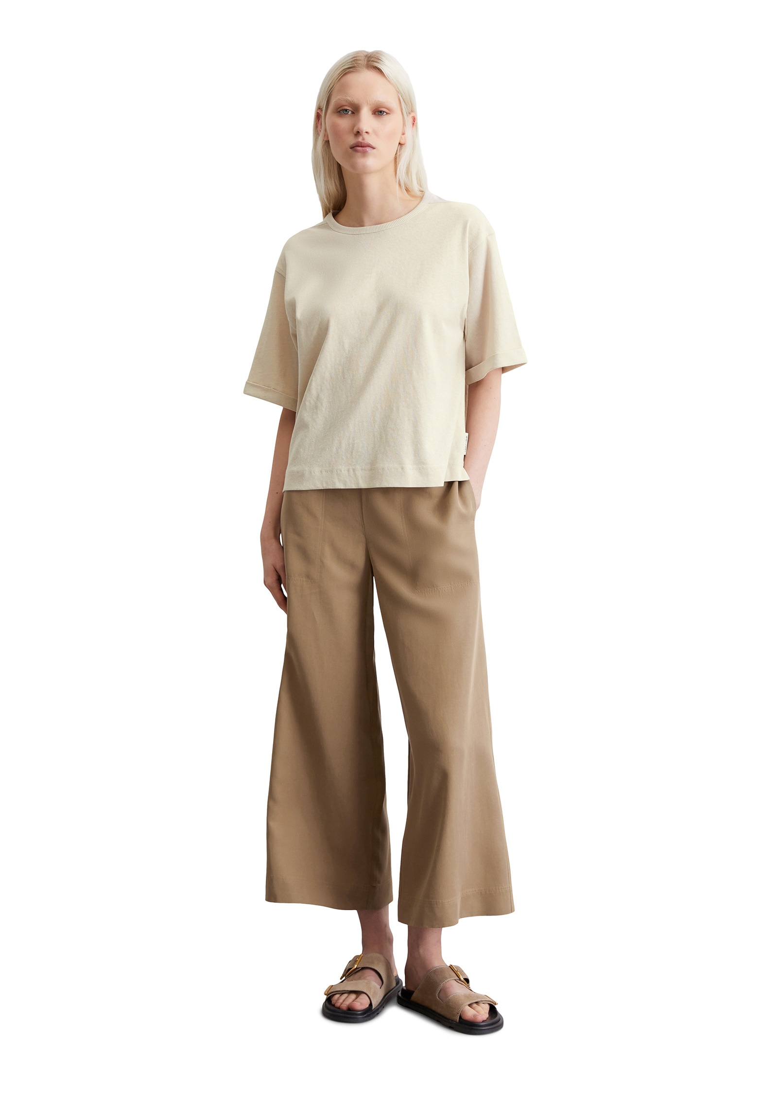 Marc O'Polo T-Shirt »aus Organic Cotton-Hanf-Mix«