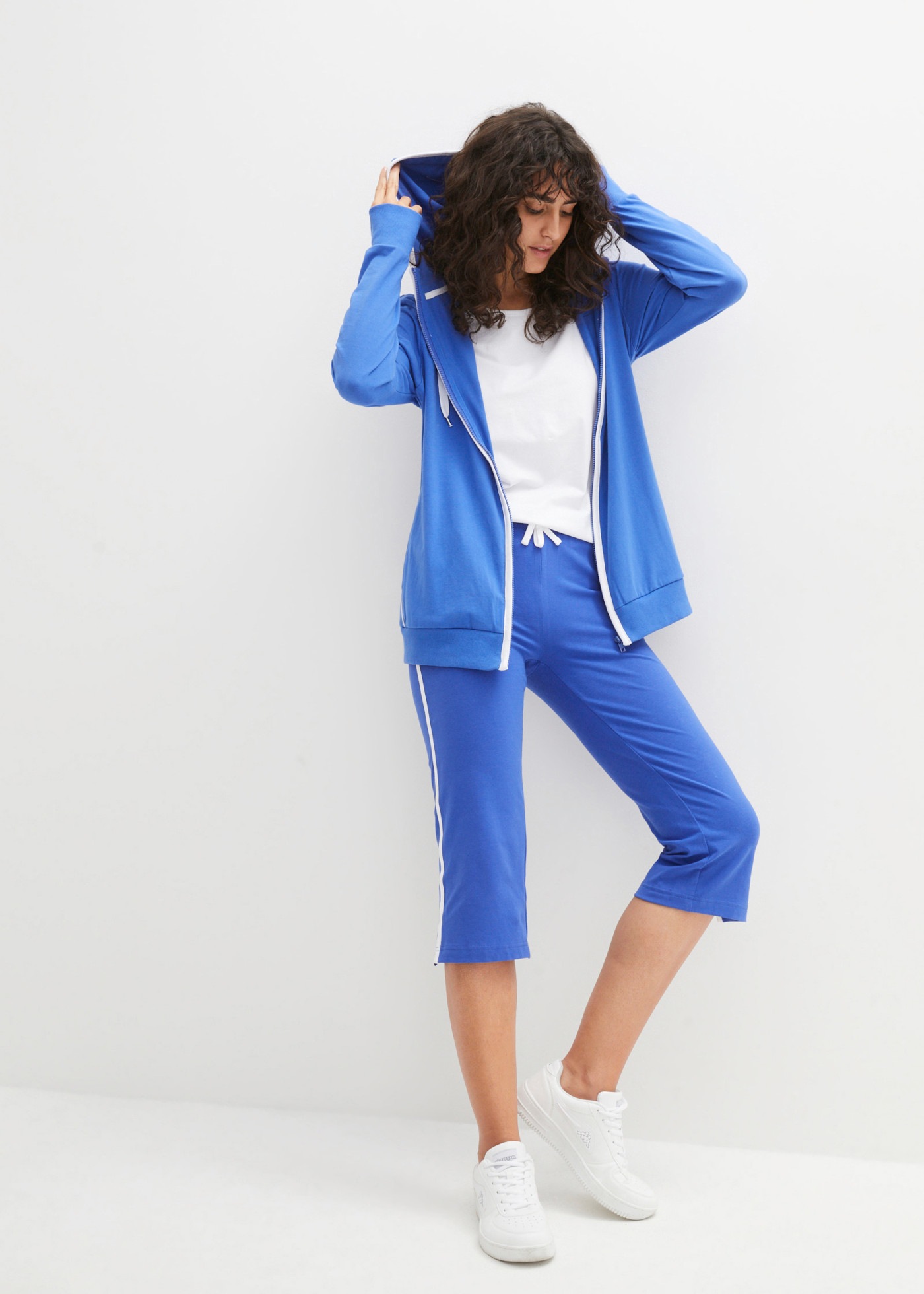 bonprix Sporthose  Capri-Sporthose, skinny fit mit geradem Bein