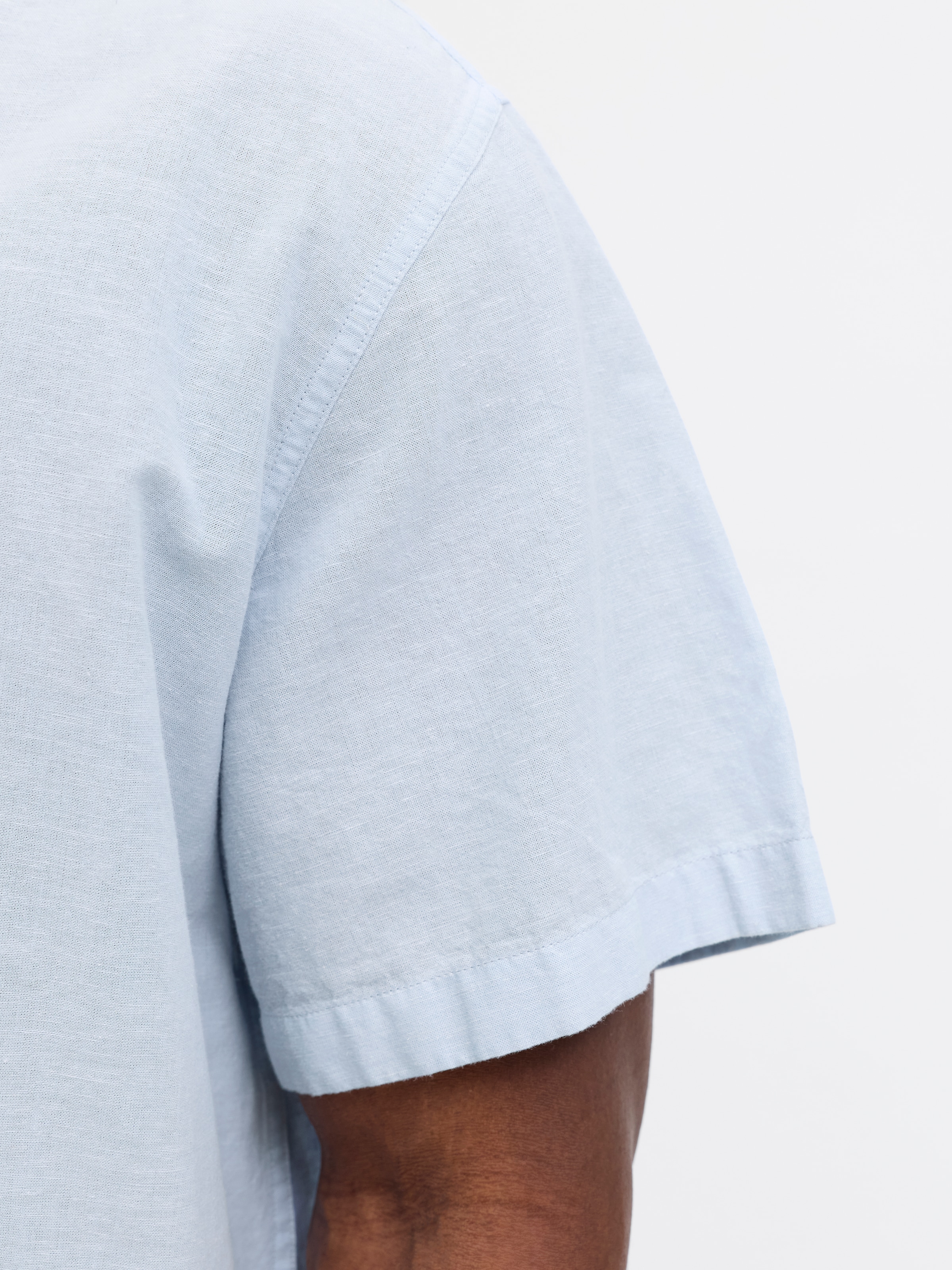 Jack & Jones PlusSize Kurzarmhemd »JJEBREEZE LINEN BLEND RESORT SHIRT PLS« mit Leinen, regular fit