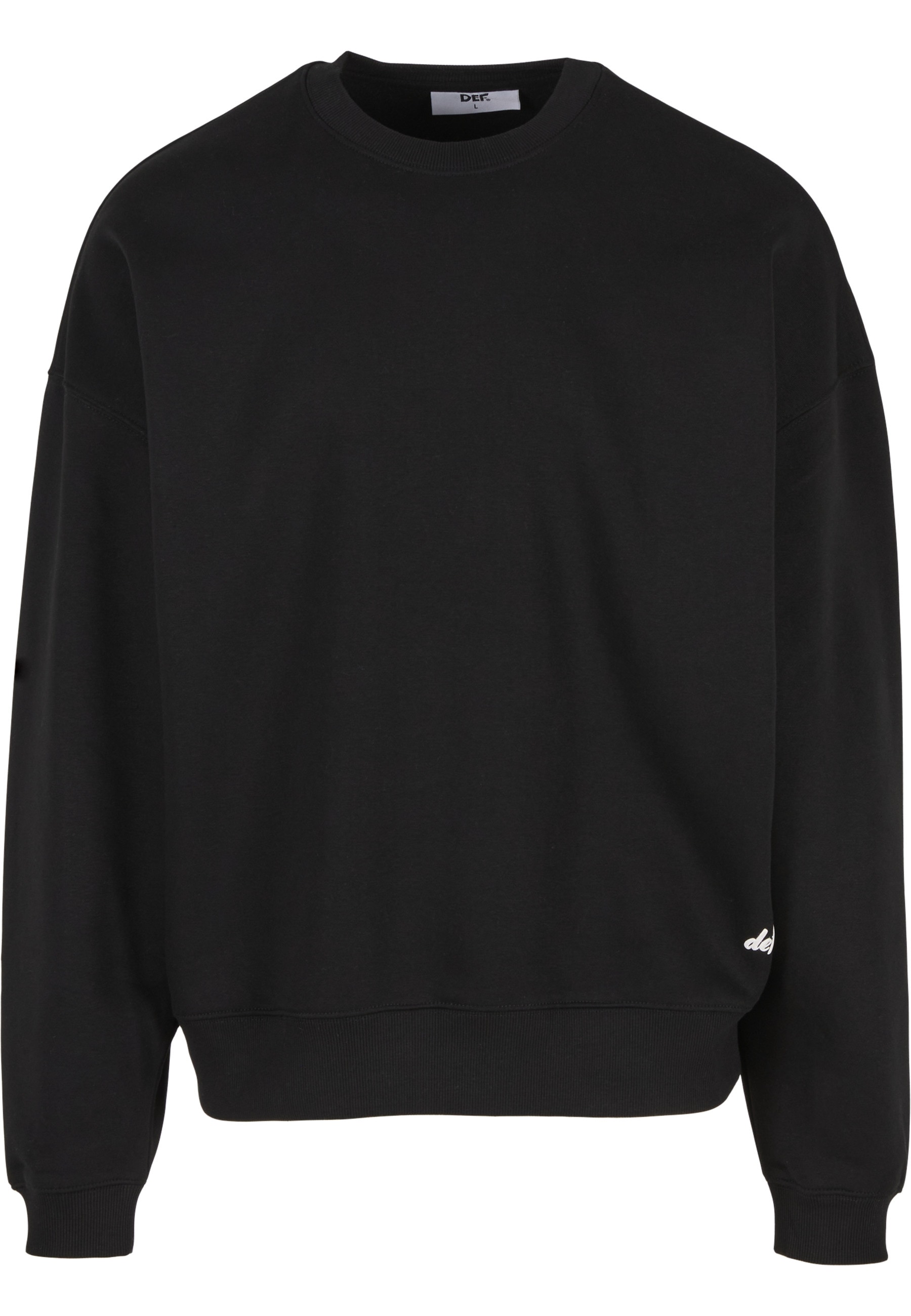DEF Rundhalspullover "DEF DEF CREW Oversize Pullover" 1