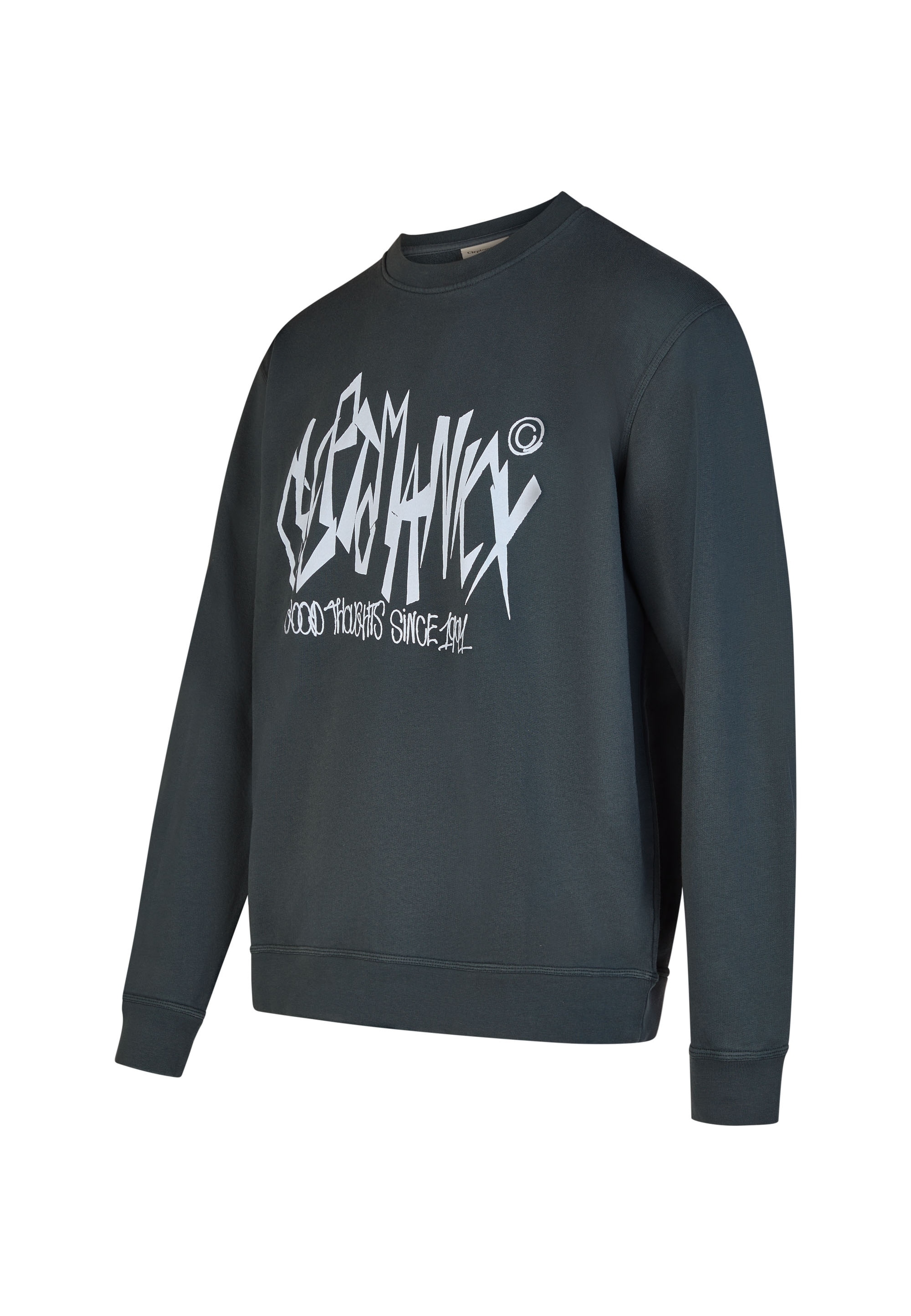 Cleptomanicx Sweatshirt , mit coolem Frontprint
