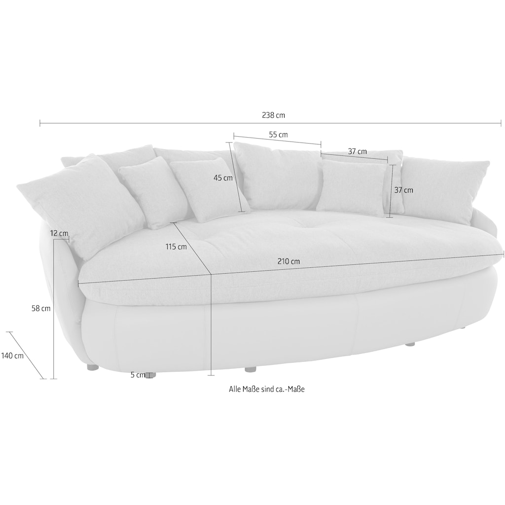 INOSIGN Big-Sofa »Aruba«