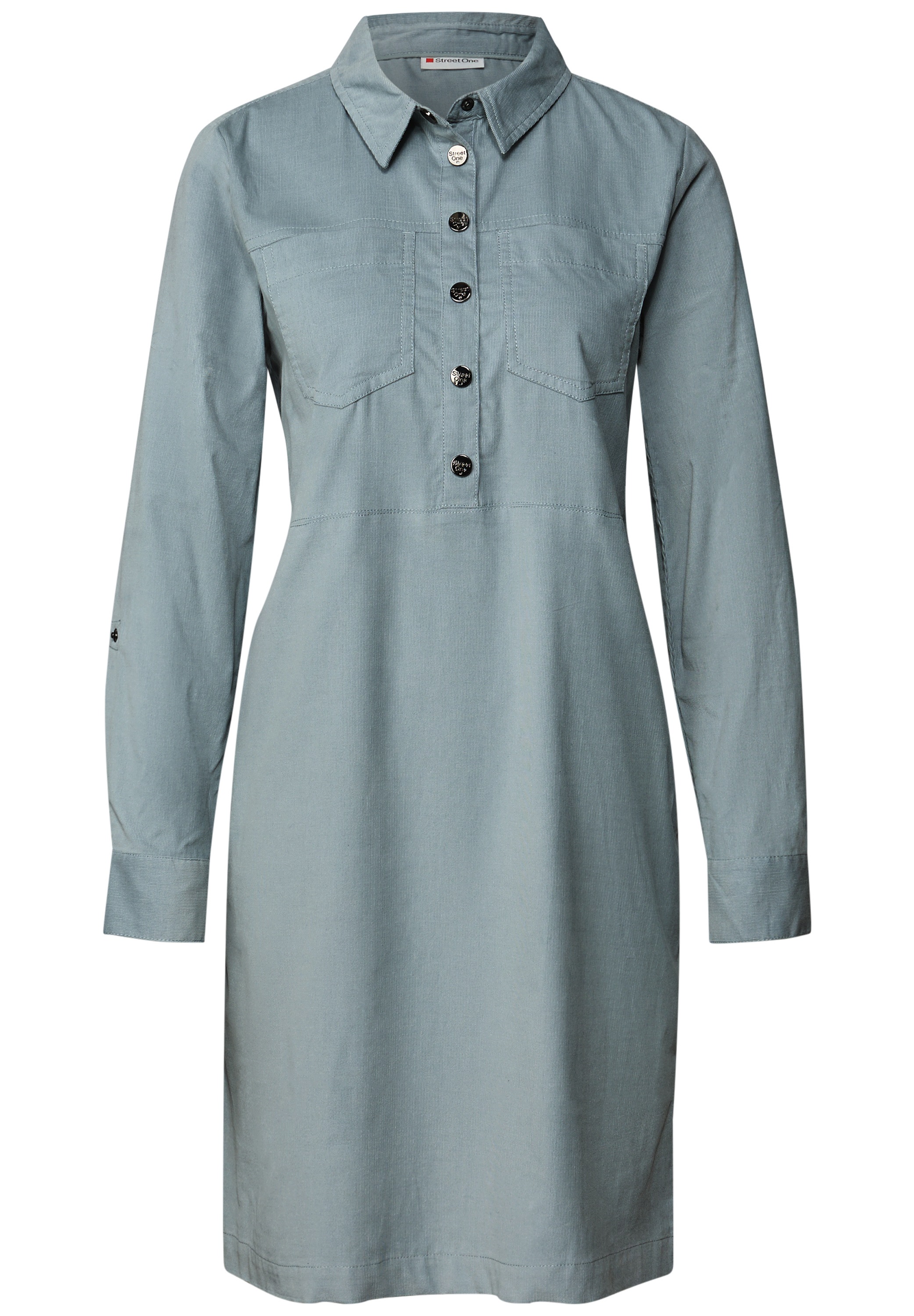 STREET ONE Blusenkleid, aus 100% Baumwolle