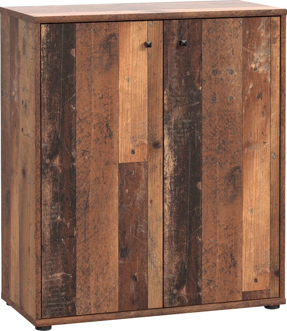 FORTE Kommode "Tempra, Kommode, 2 große Türen, Höhe 85,5 cm" Breite 73,7 cm günstig online kaufen