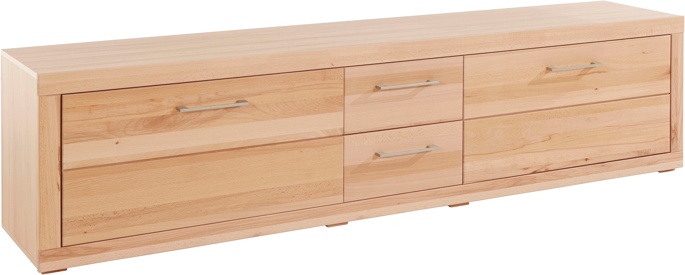 VOGL Möbelfabrik Lowboard "1237" Massivholzfront, Breite ca. 211 cm, mit So günstig online kaufen