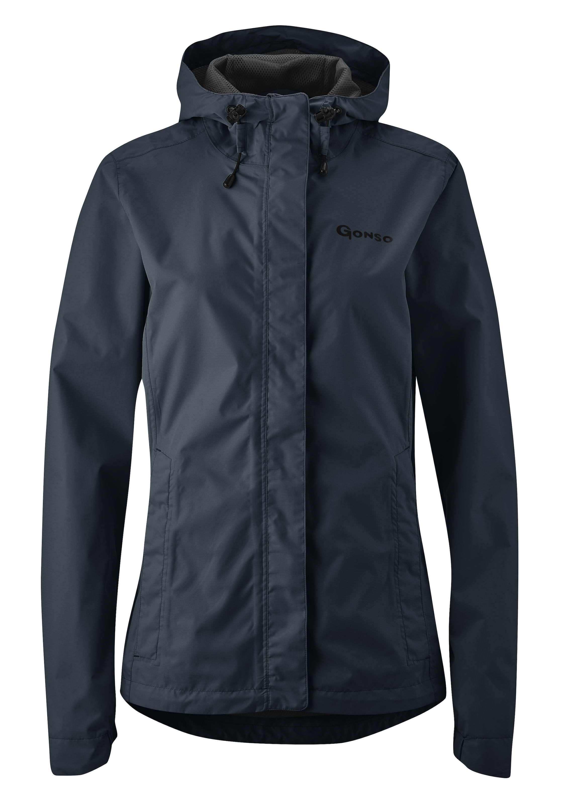 Gonso Fahrradjacke "Sura Light", Damen Regenjacke wind- und wasserdicht, Radjacke mit Kapuze