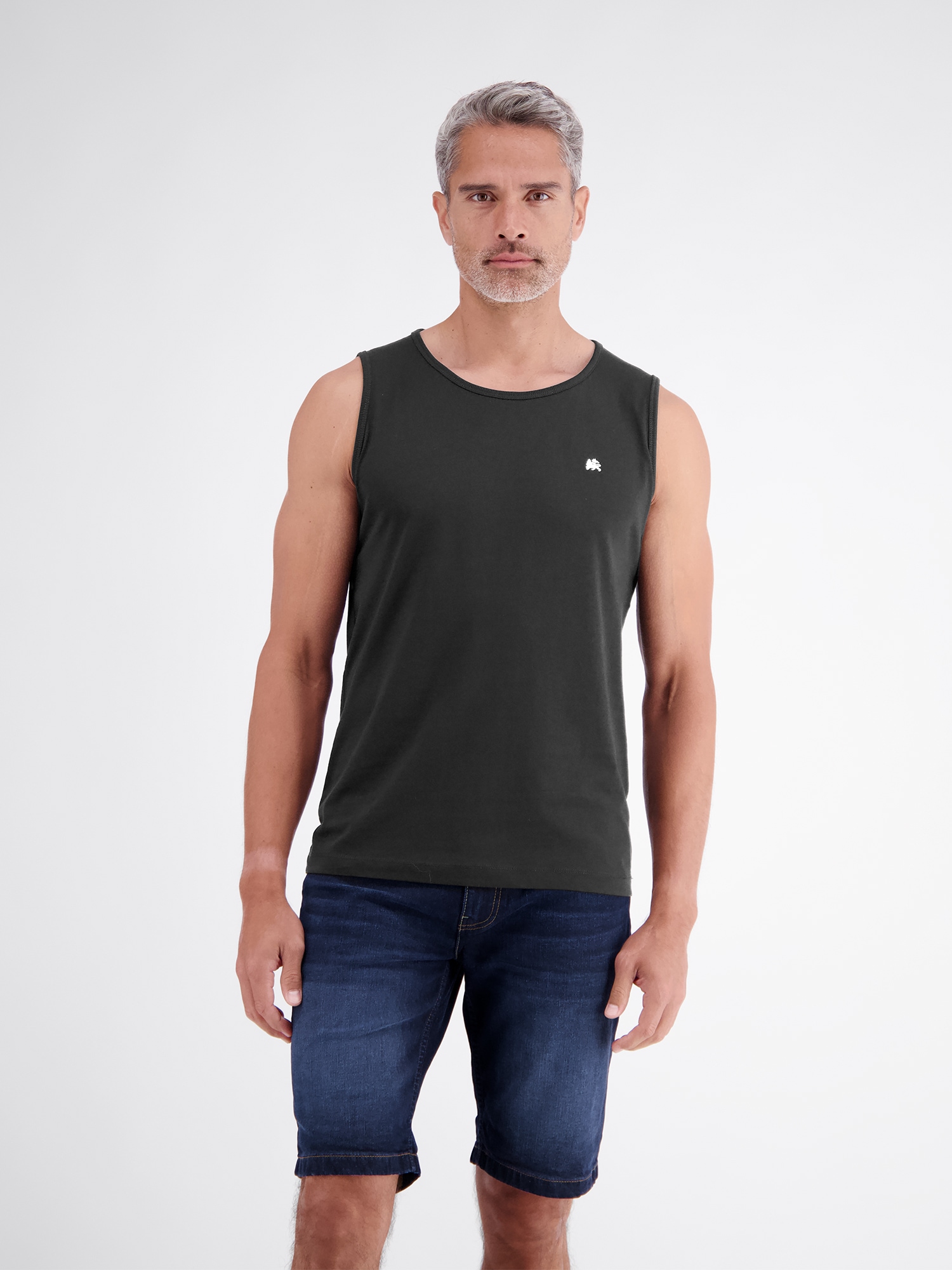 LERROS 1100000002199 "Sportliches Tanktop aus Baumwolle mit Rundhalskragen"