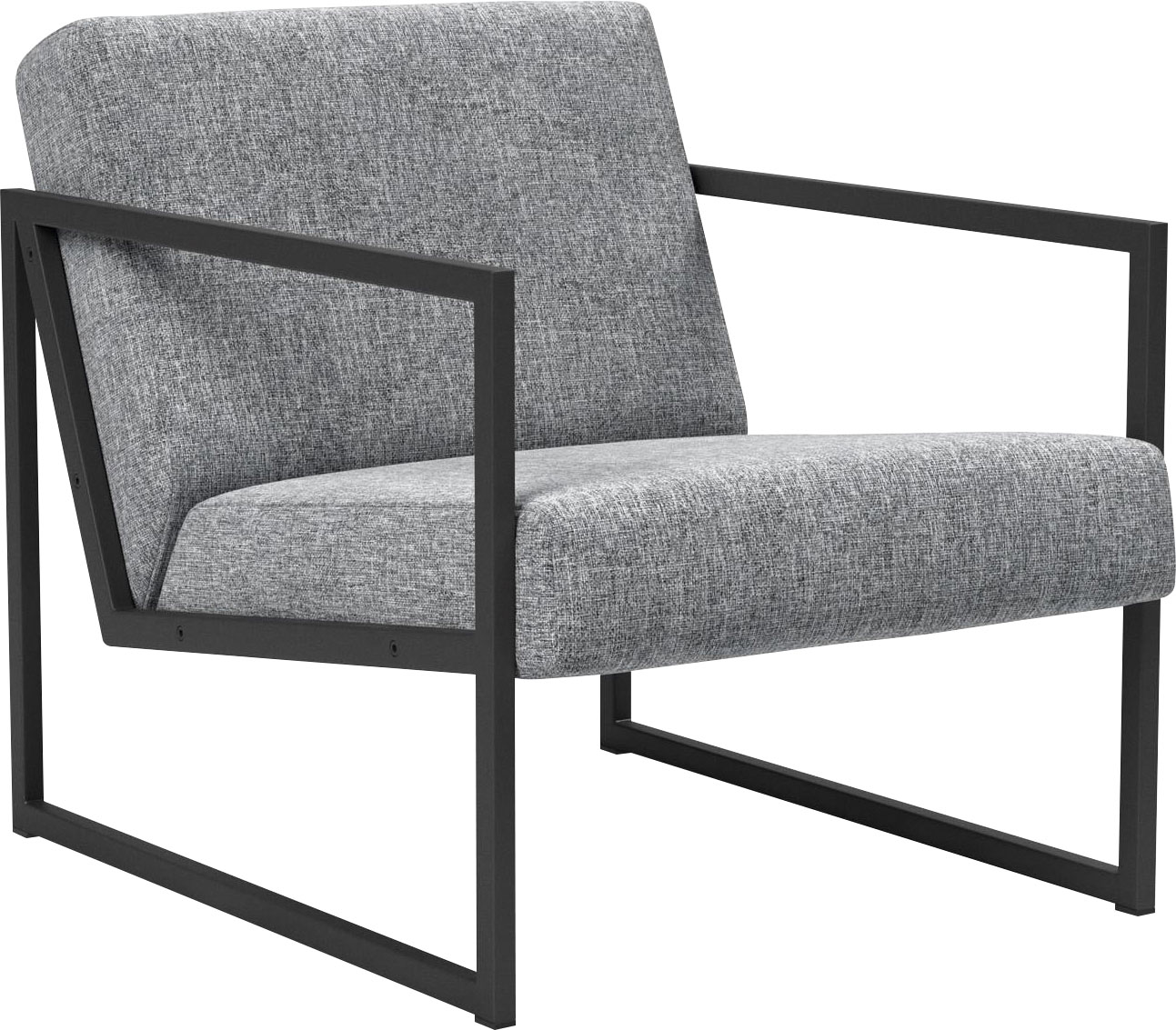 Thumbnail - INNOVATION LIVING ™ Cocktailsessel "Vikko Designsessel, bequem, Industriedesign", moderner Stuhl, Sitz und Rücken aus ho...
