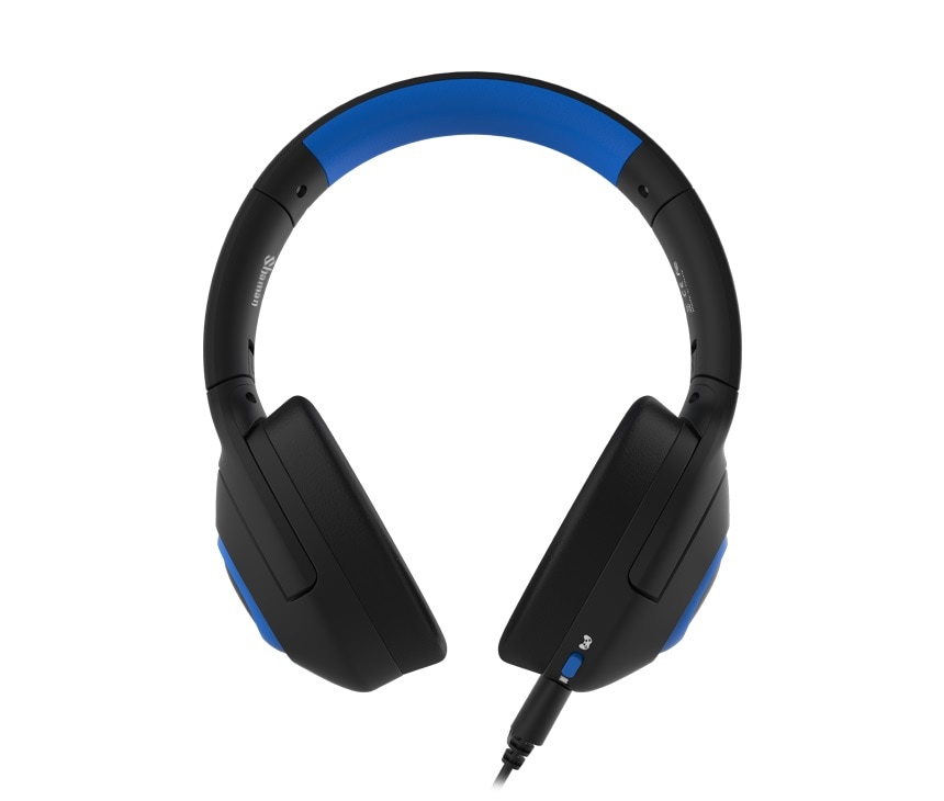 Sades Gaming-Headset »Shaman SA-724 Gaming Headset, schwarz/blau, USB, kabelgebunden«, Mikrofon abnehmbar, Stereo, Over Ear, PC, PST, XBox, Nintendo Switch, VR, Phone