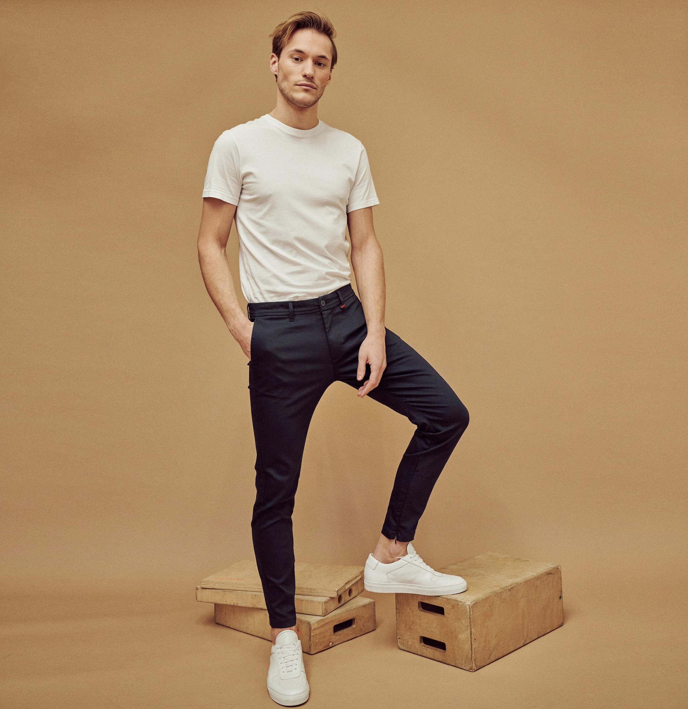 MAC Chinohose »Griffin«, mit Taschen