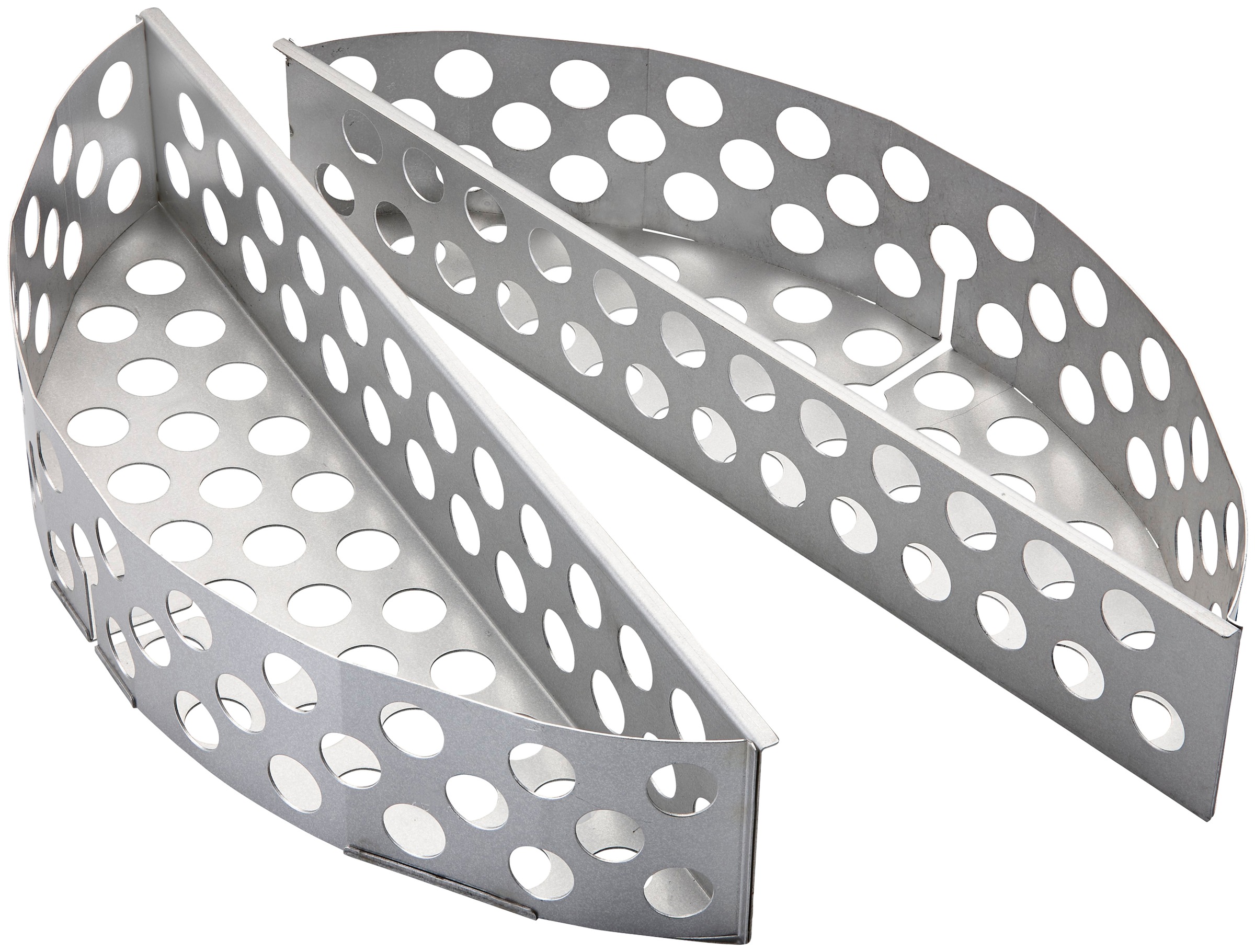 RÖSLE Kohlekorb "25033" 2 tlg. tlg. Körbe für gleichmäßige Hitze, für Kugelgrills mit 60 cm Ø, Stahl