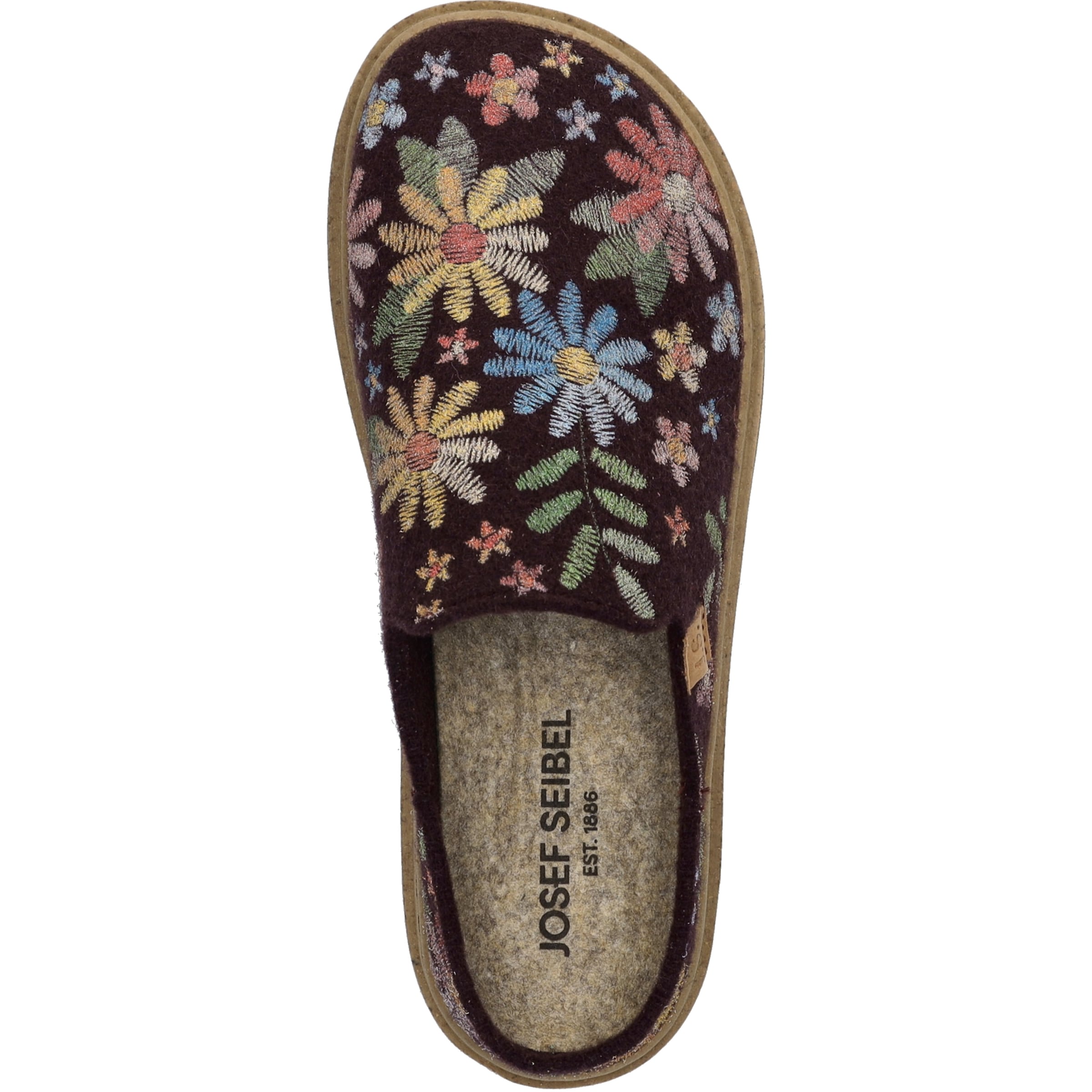 Josef Seibel Hausschuh »Carmaux 01, purple-multi«