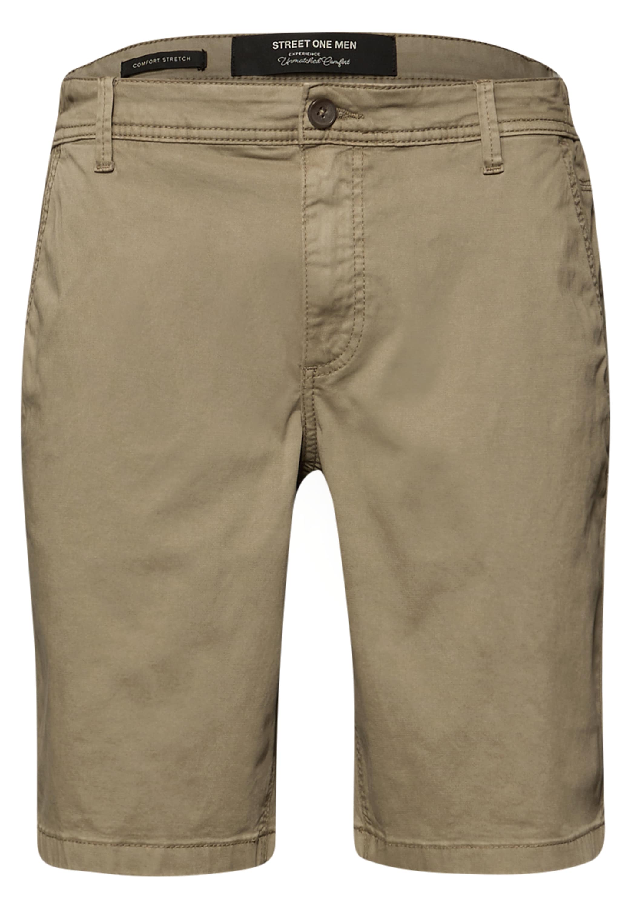 STREET ONE MEN Shorts  aus Baumwolle mit Stretchanteil