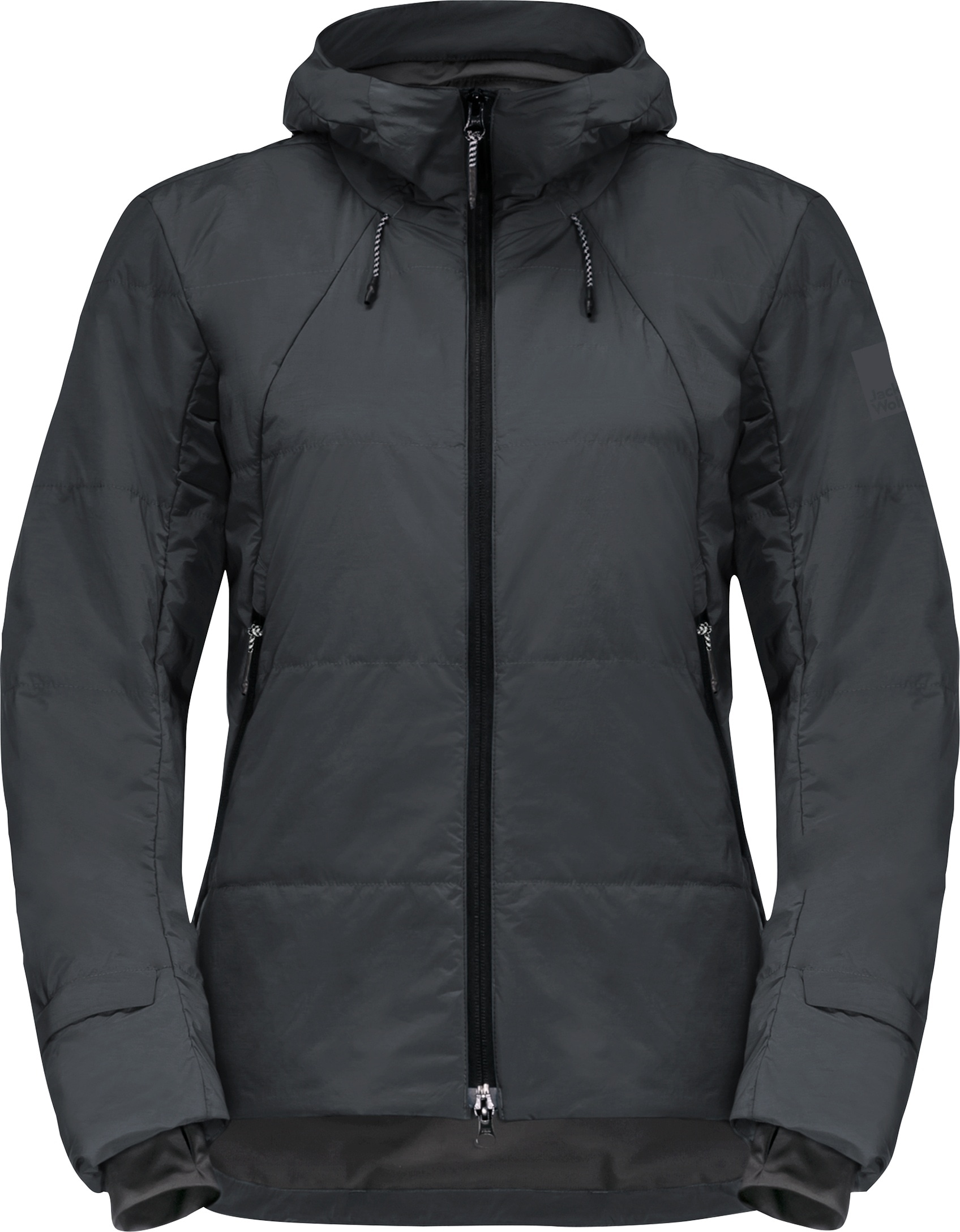 Jack Wolfskin Fahrradjacke "BIKE COMMUTE INS JKT W" mit Kapuze Fahrradjacke, Kapuze, wärmende Füllung