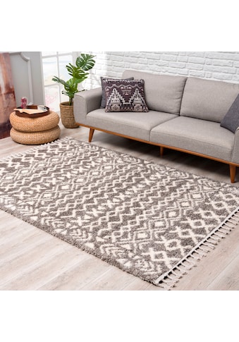 Carpet City Hochflor-Teppich »Pulpy 514«, rechteckig, 30 mm Höhe, besonders weich, mit... kaufen