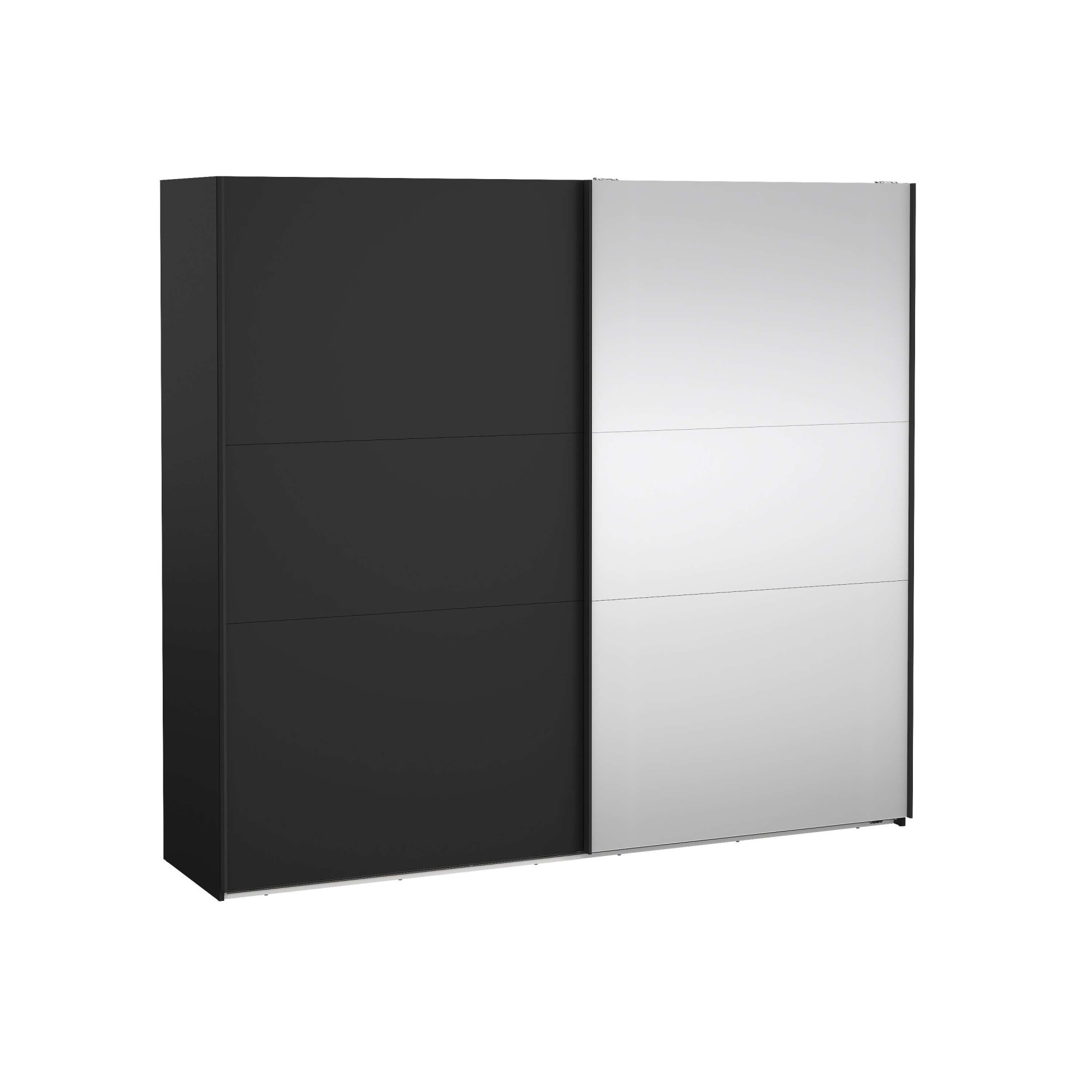 Home affaire Schwebetürenschrank "COMO mit 2 Schwebetüren, moderner und eleganter Kleiderschrank" Viel Stauraum, mit Safe-Slide-Funktion, Made in Denmark