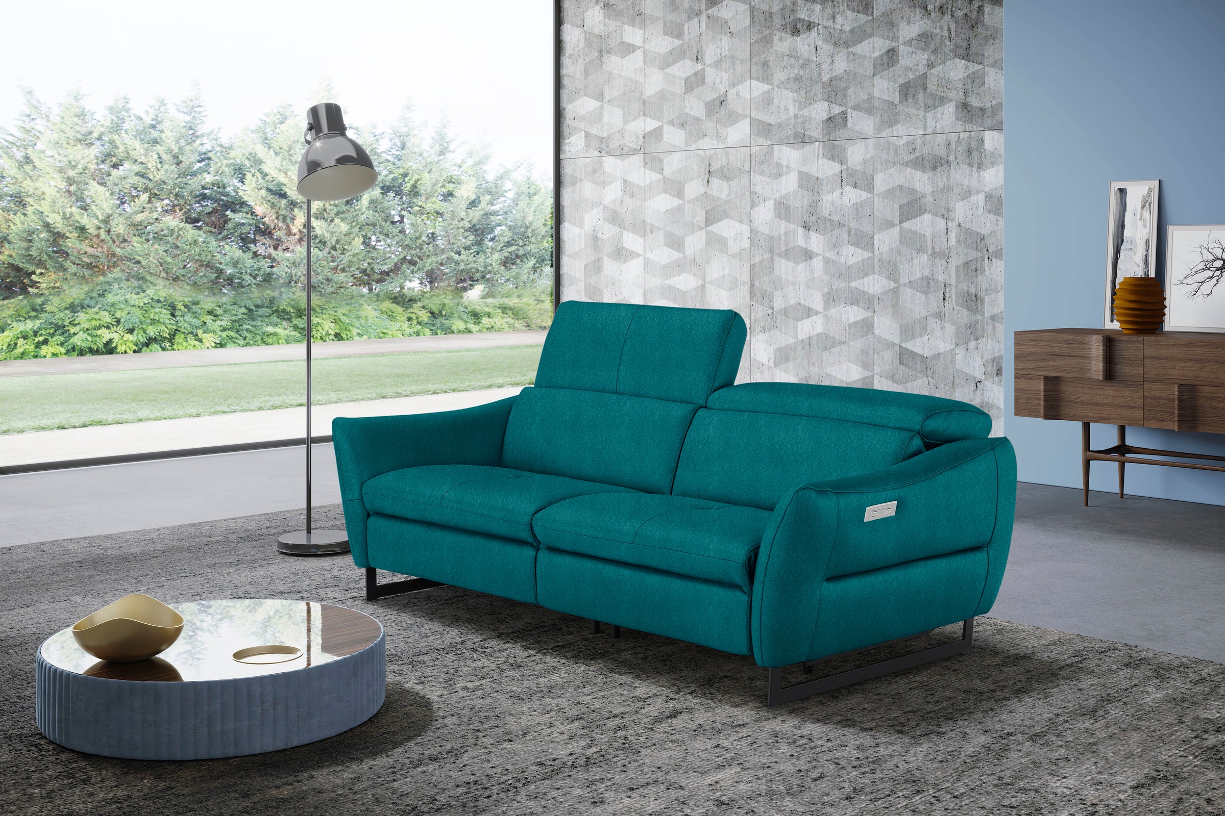 Egoitaliano 2,5-Sitzer "Dafne, elegantes Designsofa mit hohem Sitzkomfort", günstig online kaufen