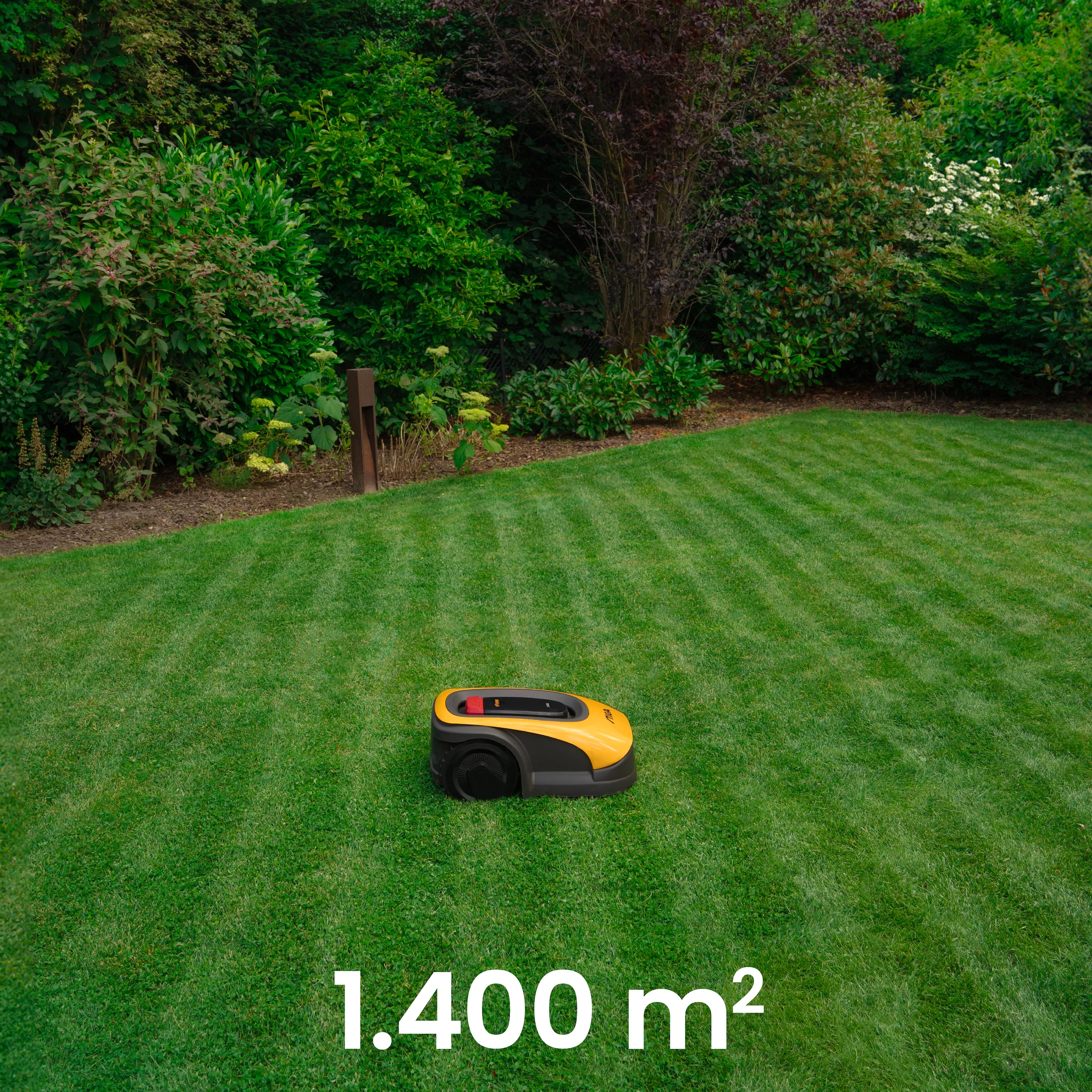 STIGA GARDEN Rasenmähroboter »A 1000«, kabellos, für Rasenflächen bis 1400 m², kostenlose Konnektivität