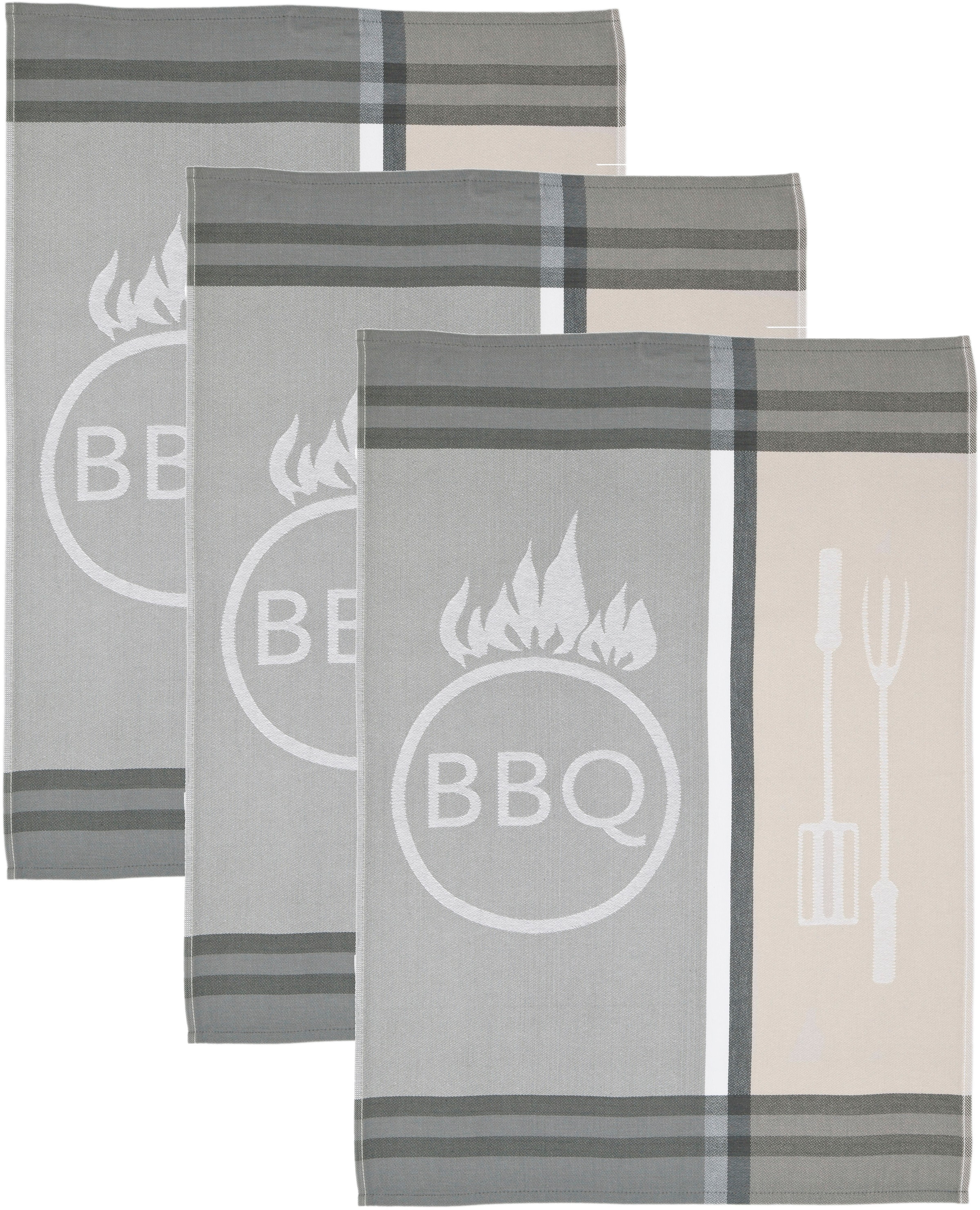 ROSS Geschirrtuch "BBQ" Motivtuch, aus 100% Baumwolle günstig online kaufen