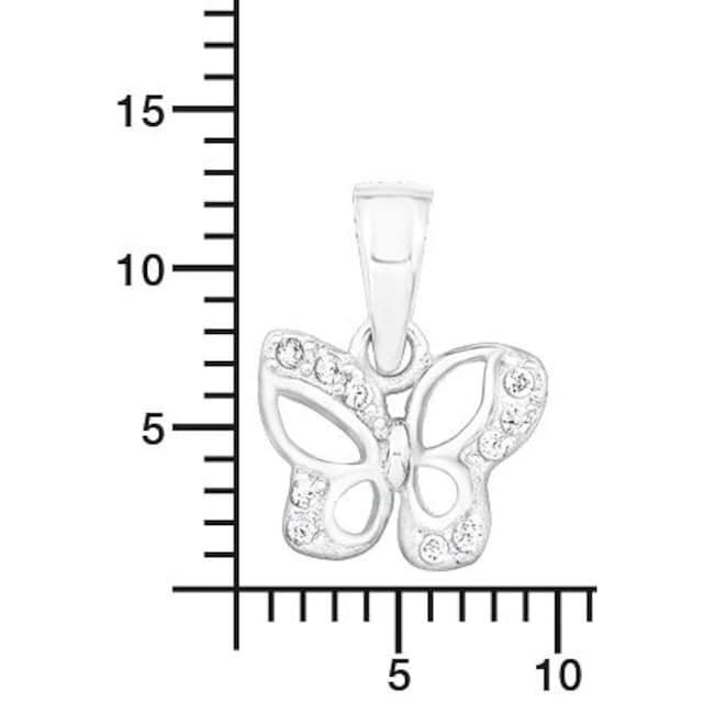 Anhänger mit BAUR mit »Schmetterling, Zirkonia bestellen 2021300«, Kette online Amor |